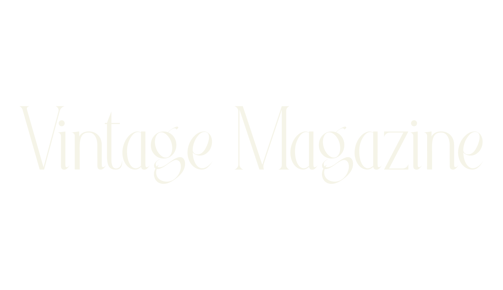 Vintage Magazine, vintage font preview