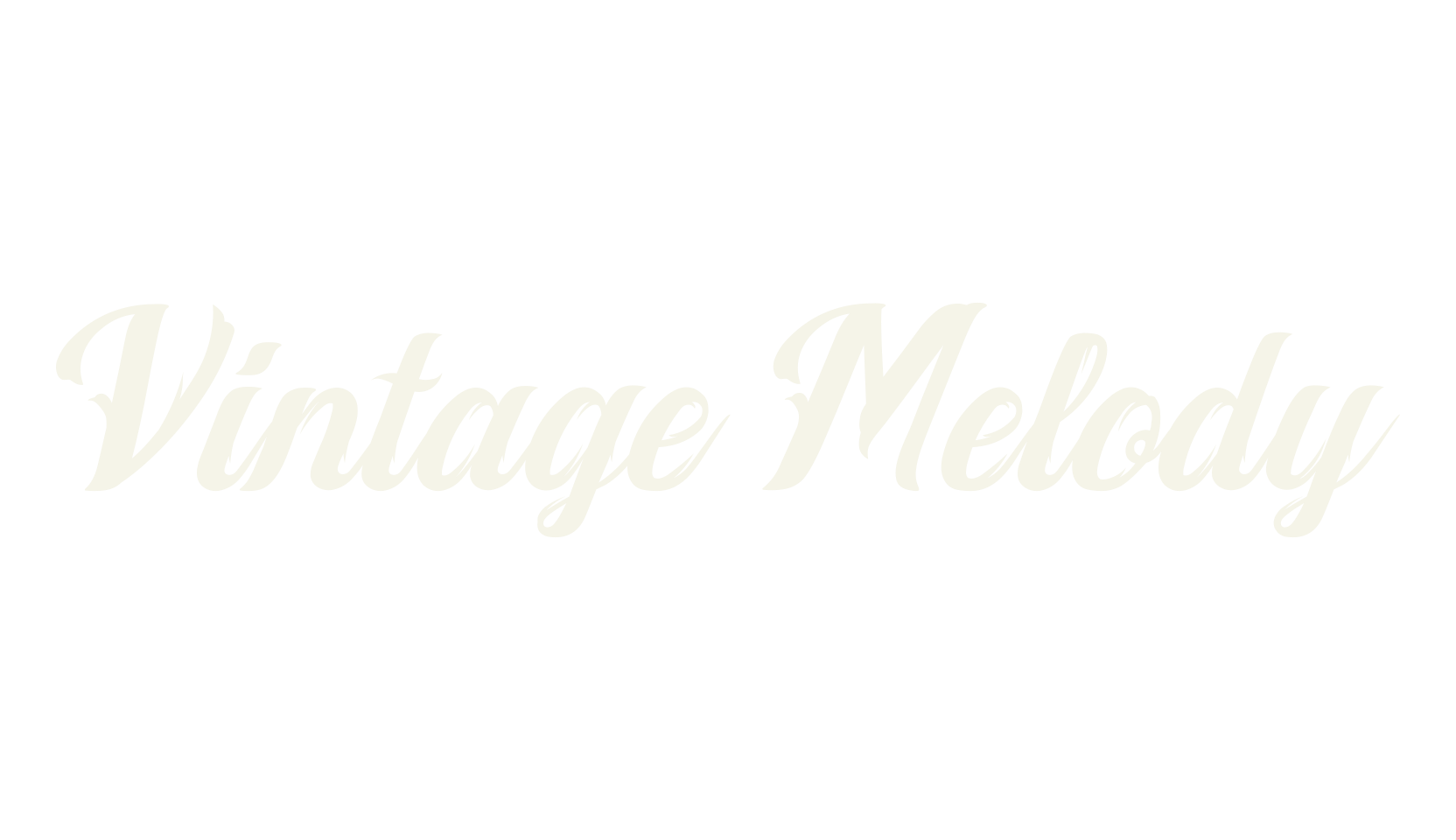 Vintage Melody, fashion script font preview