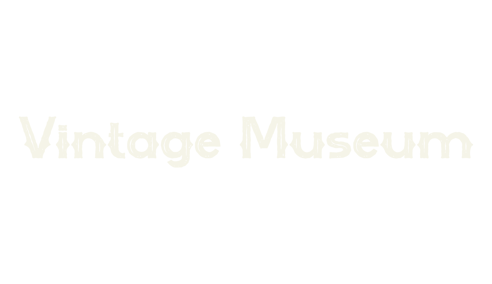 Vintage Museum, serif font preview