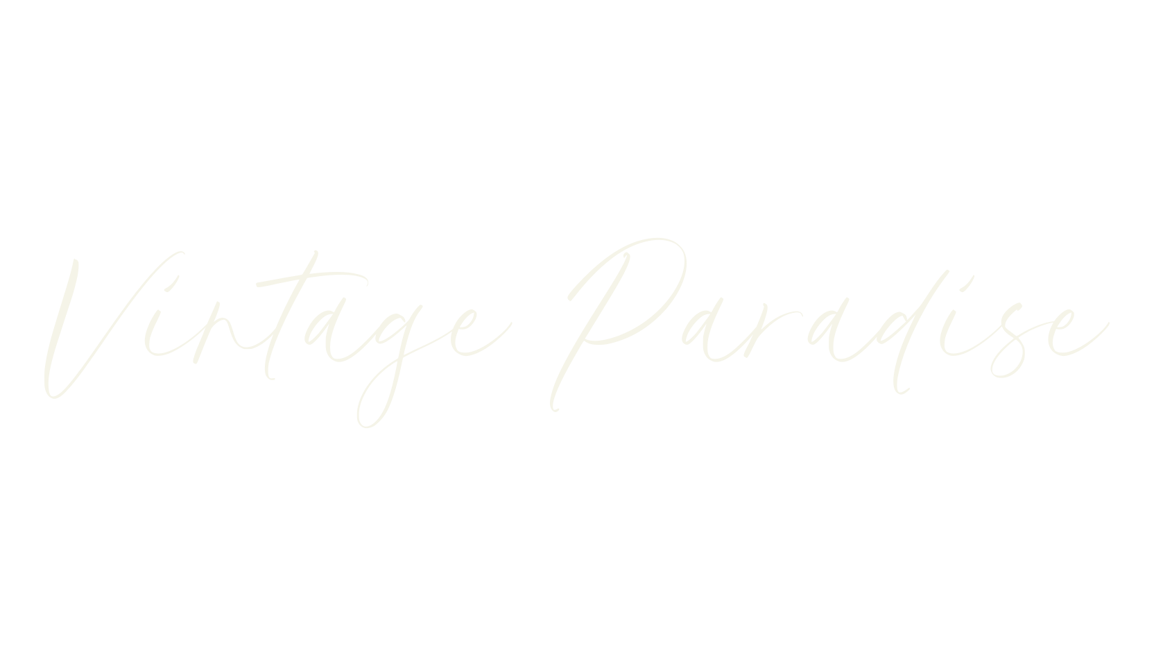 Vintage Paradise, fashion script font preview