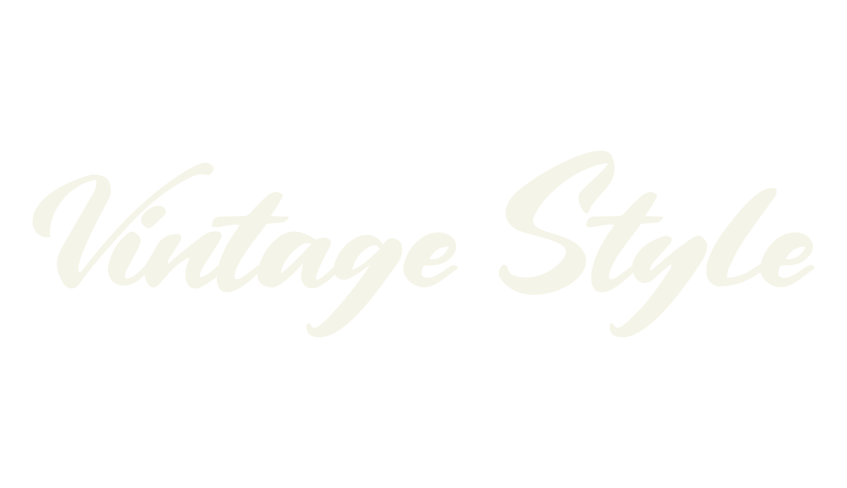 Vintage Style, vintage font preview