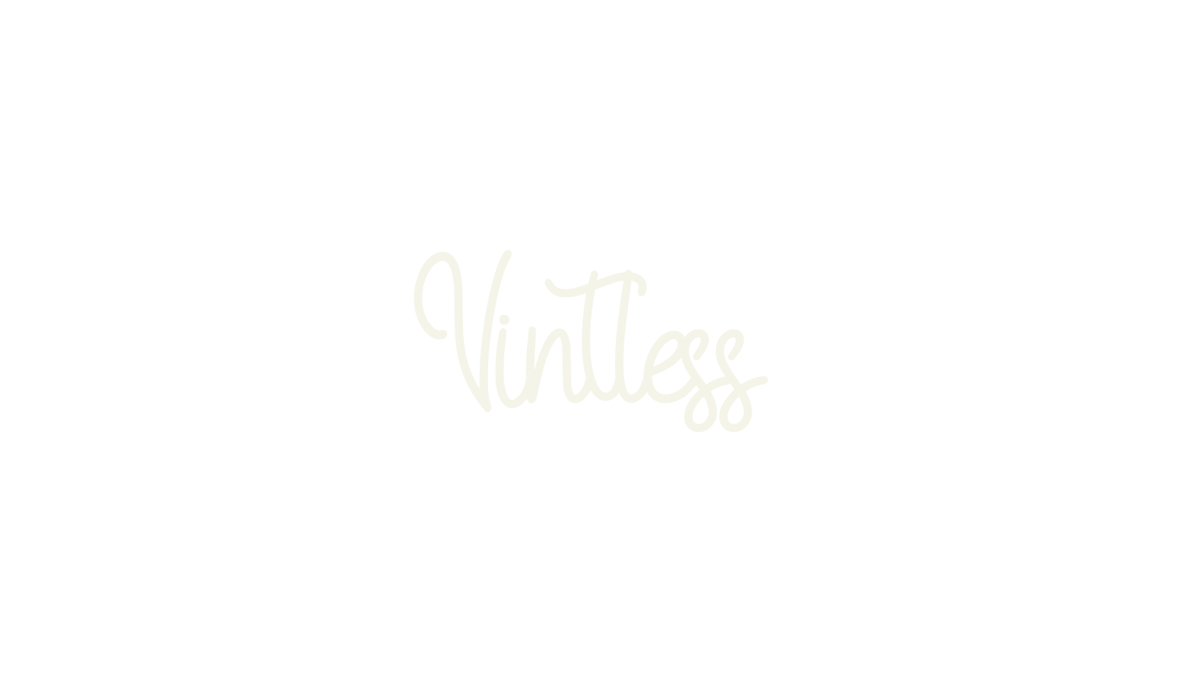 Vintless, script font preview