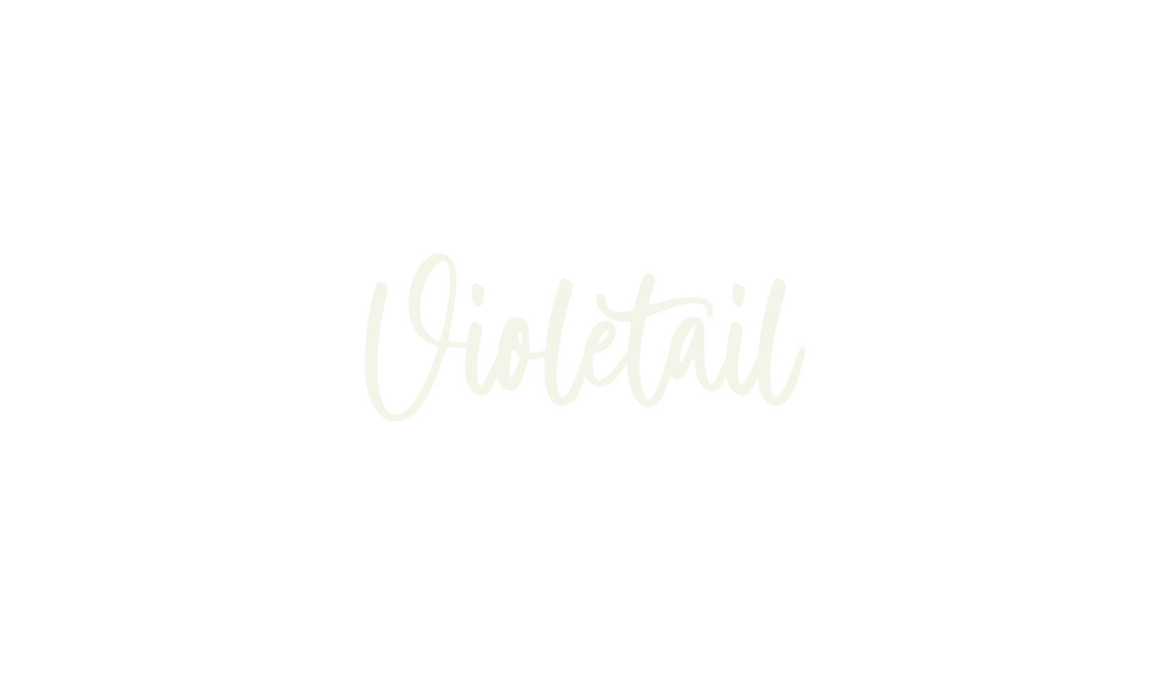 Violetail, fashion script font preview
