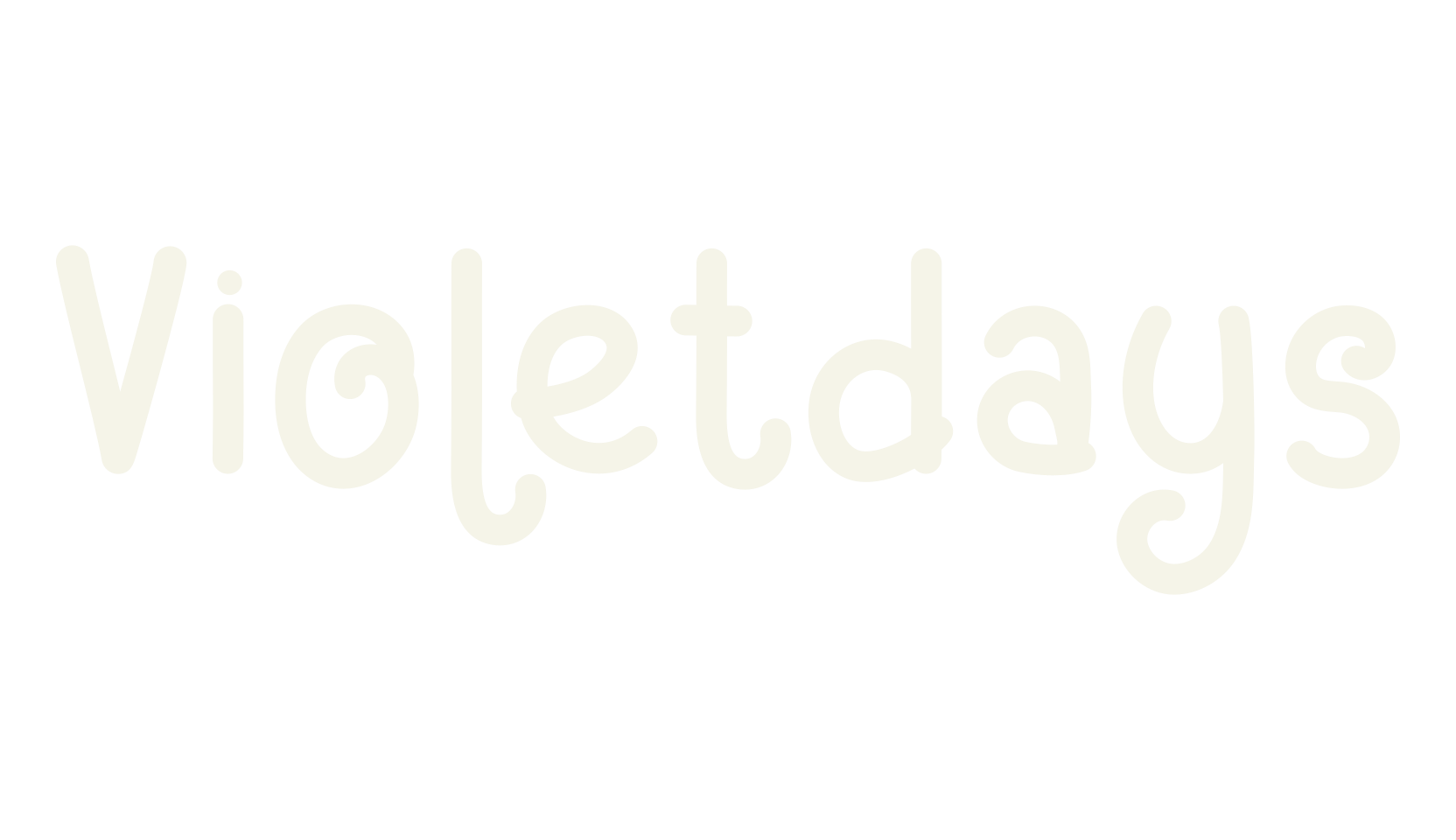 Violetdays, cute font preview