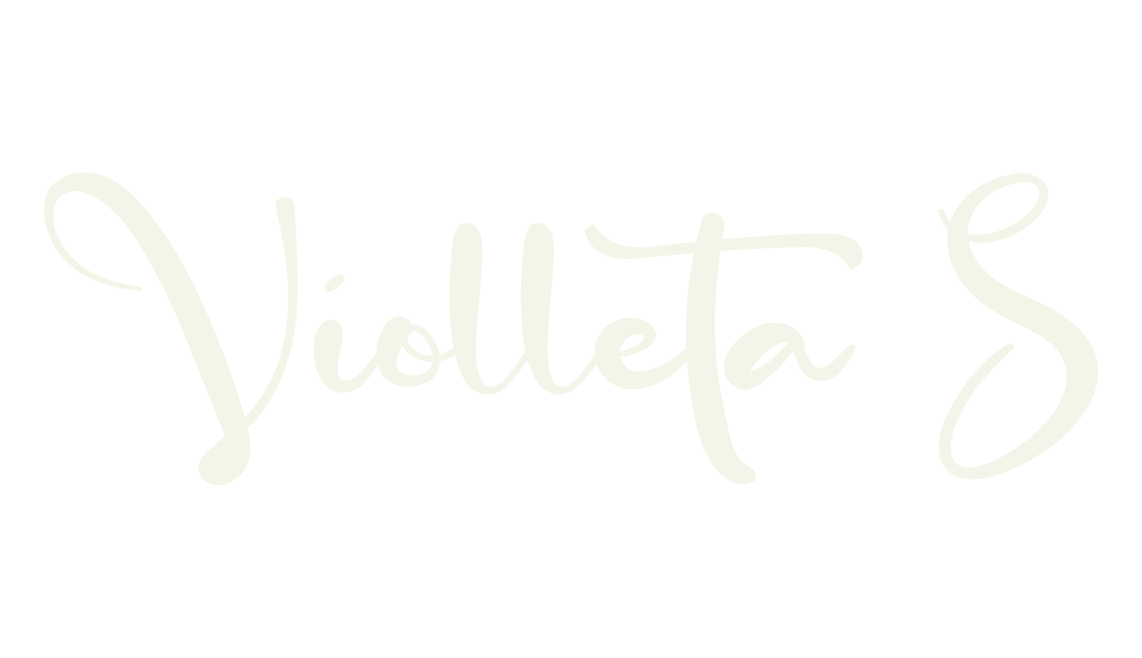 Violleta S, artistic font preview