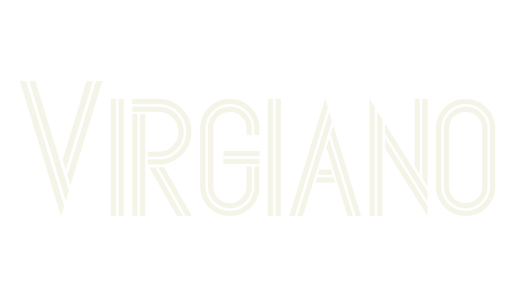 Virgiano, sports font preview