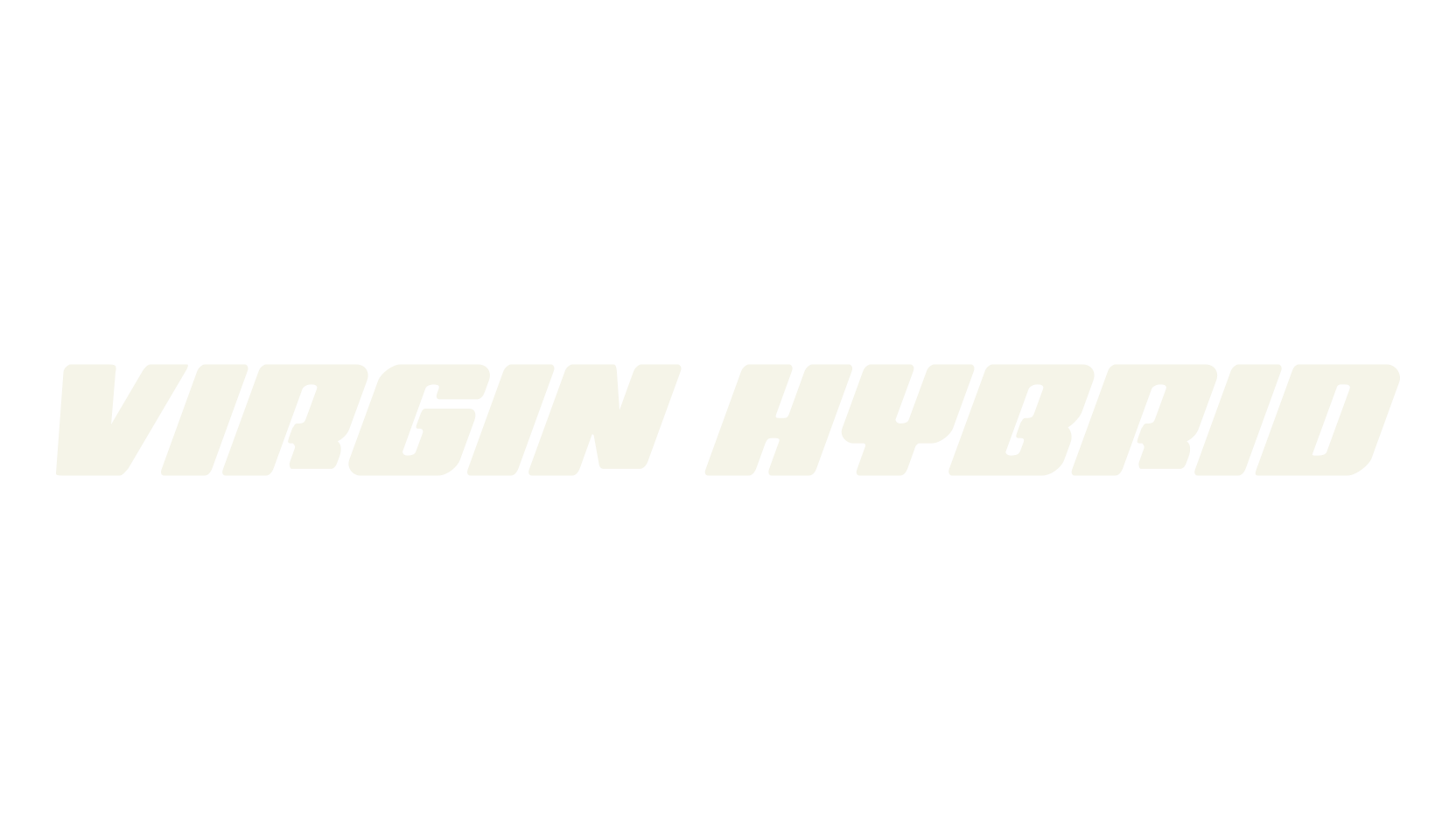 Virgin Hybrid, display market font preview