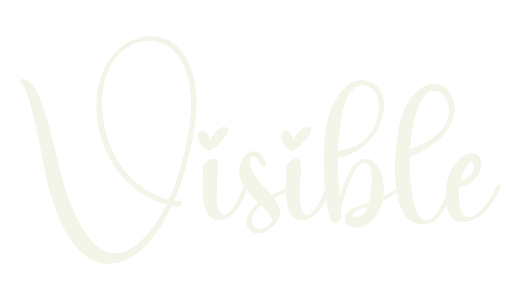Visible, fashion script font preview