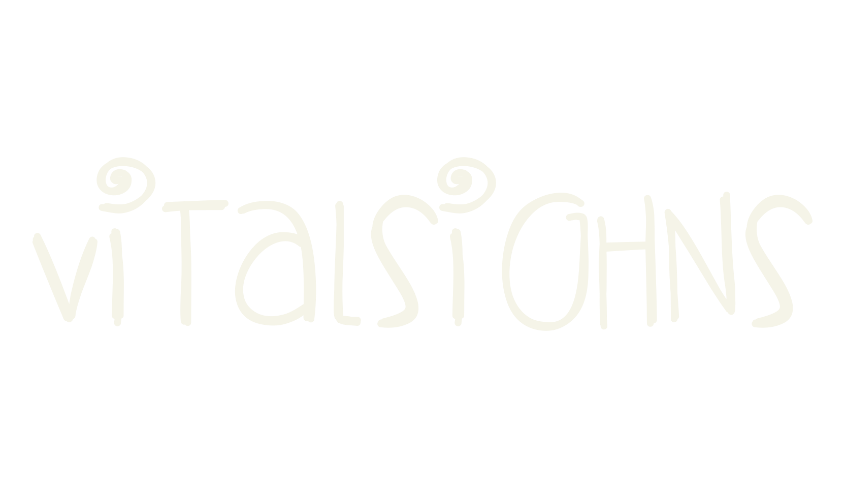 VitalSighns, handwritten font preview