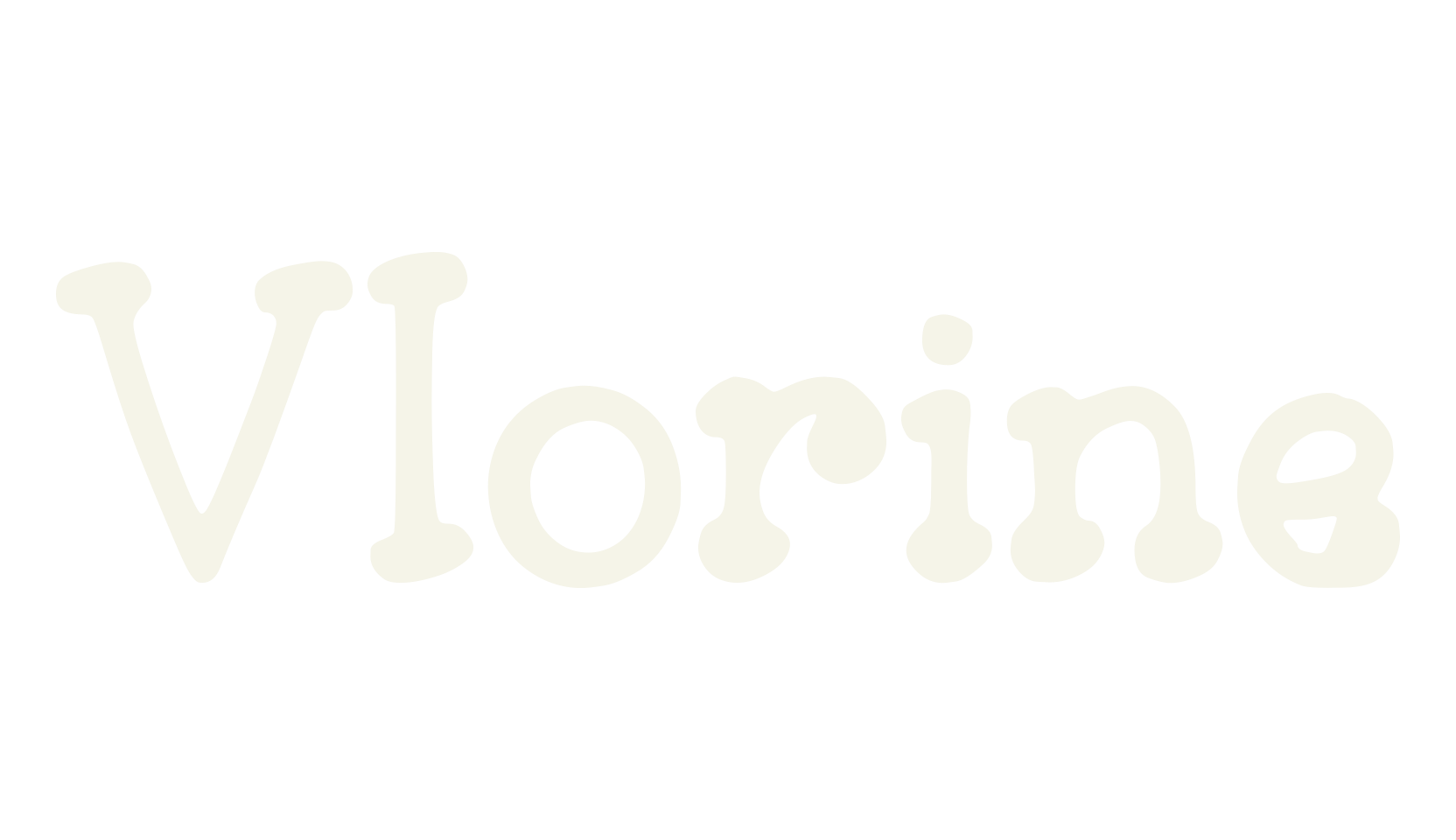 Vlorine, lettering font preview