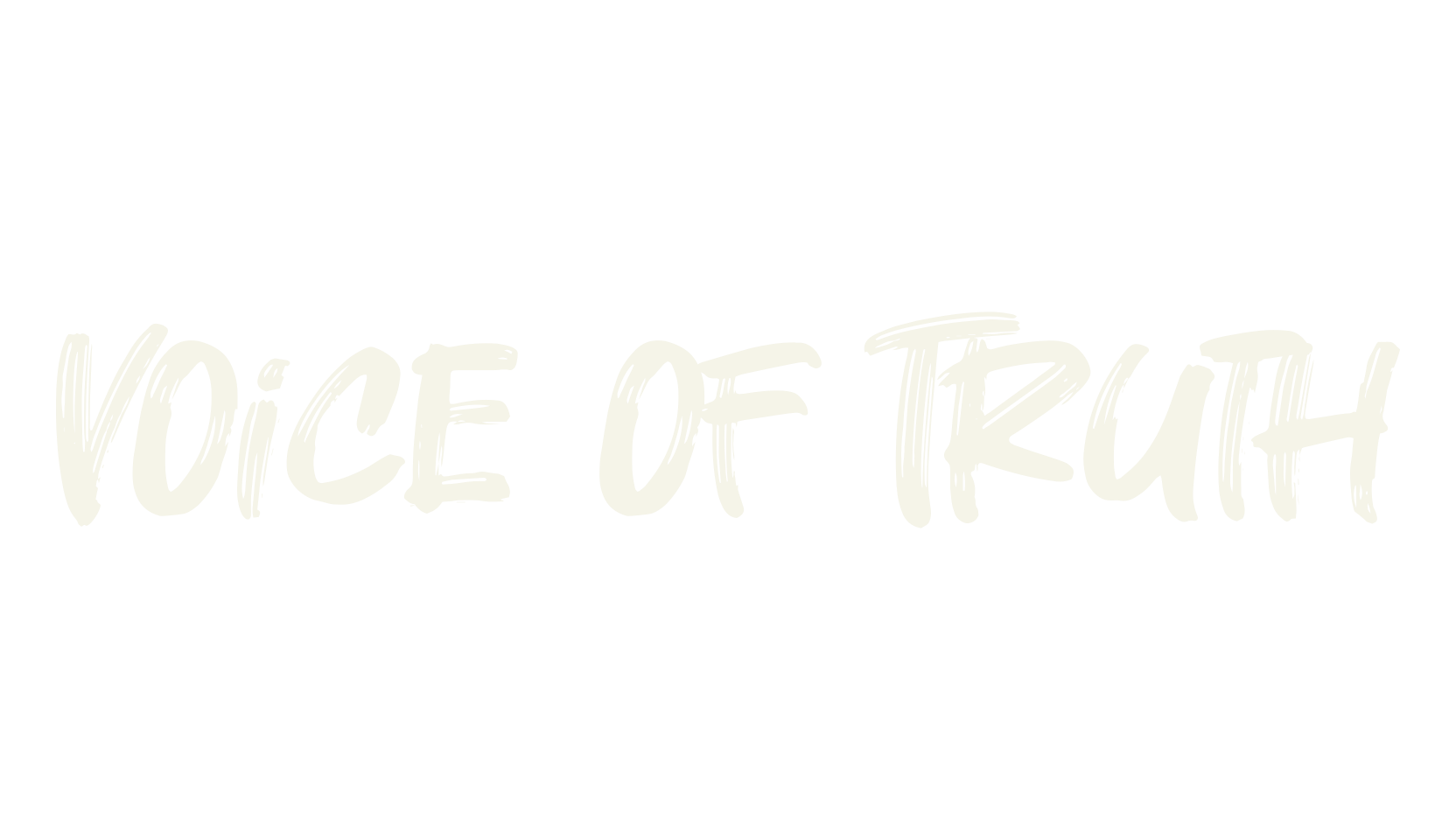 Voice of Truth, handwritten font preview