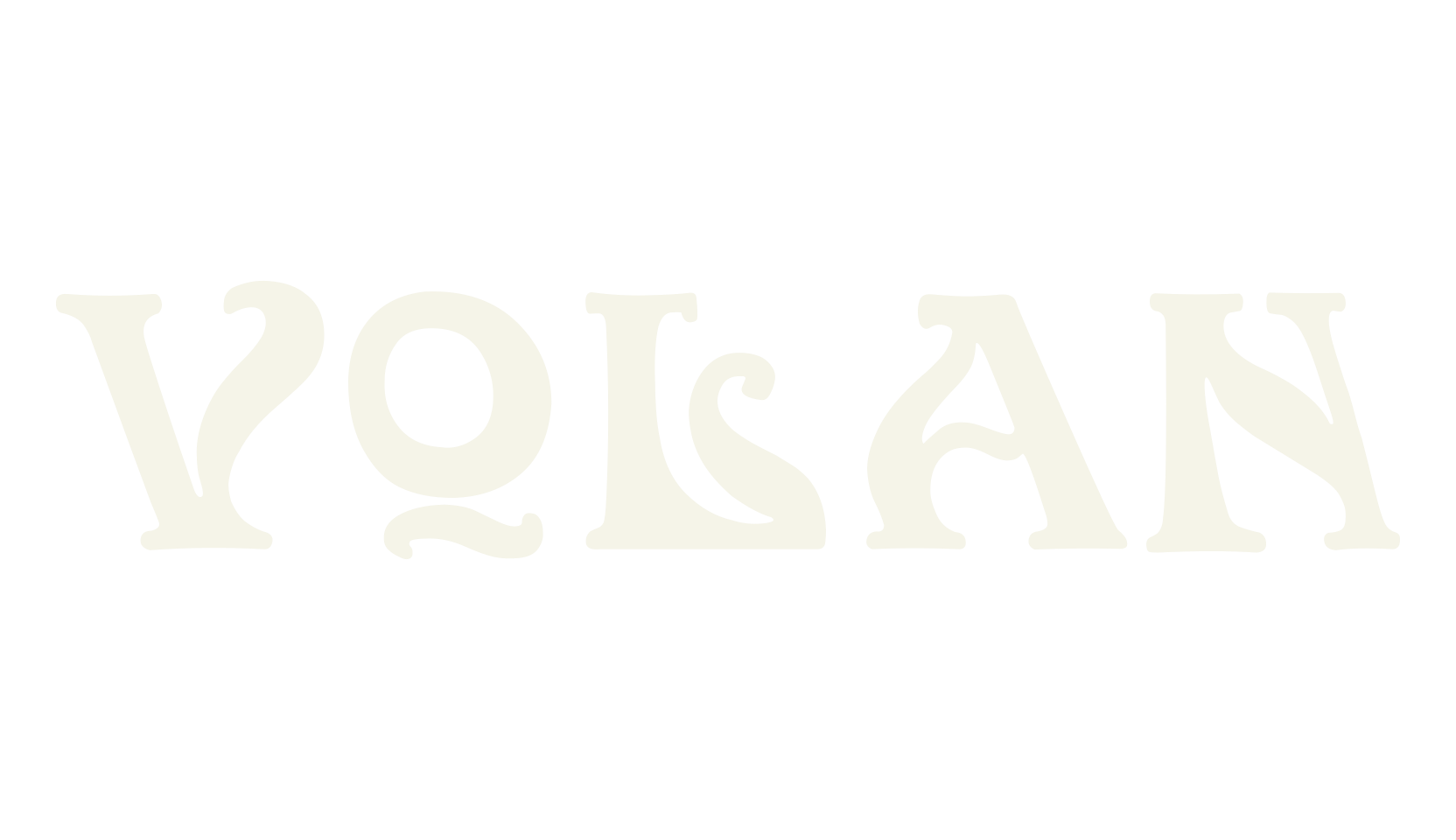 Volan, art deco font preview