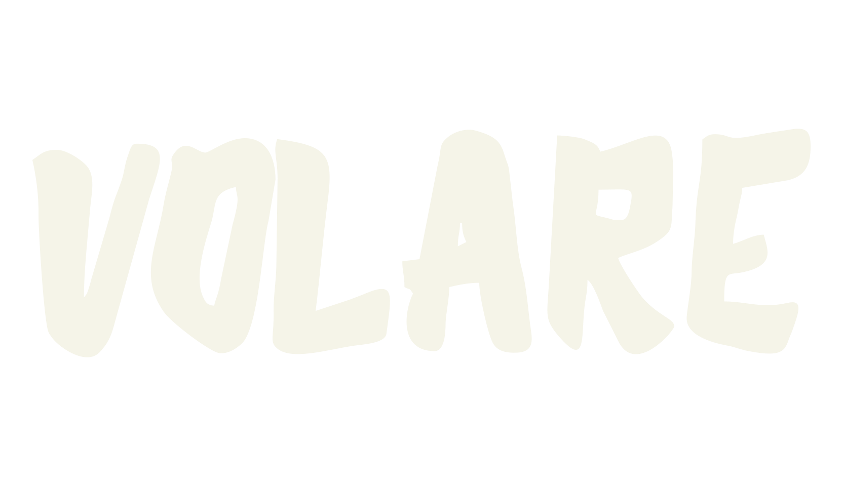 VOLARE, fancy font preview
