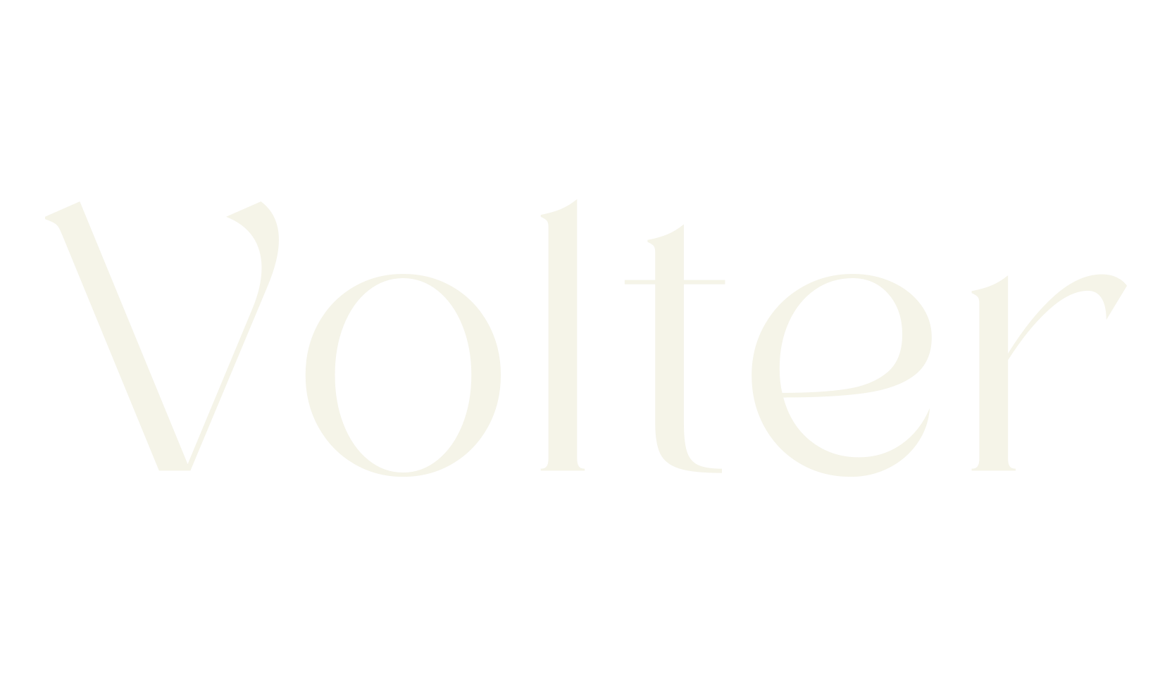 Volter, modern font preview