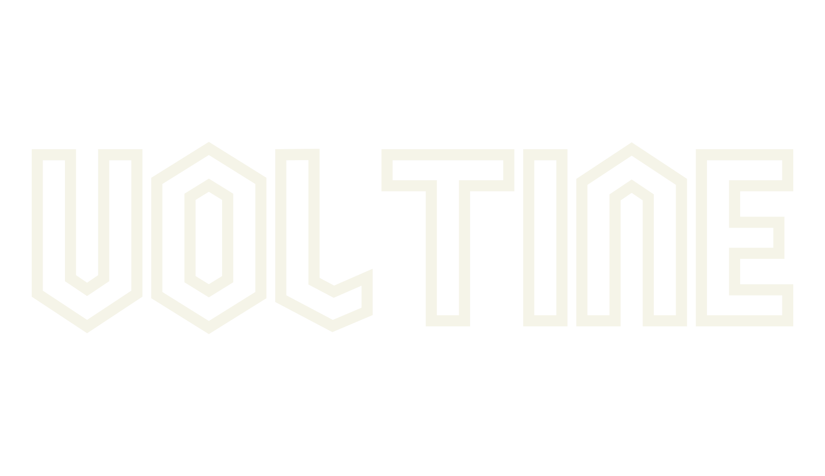 VOLTINE, modern font preview