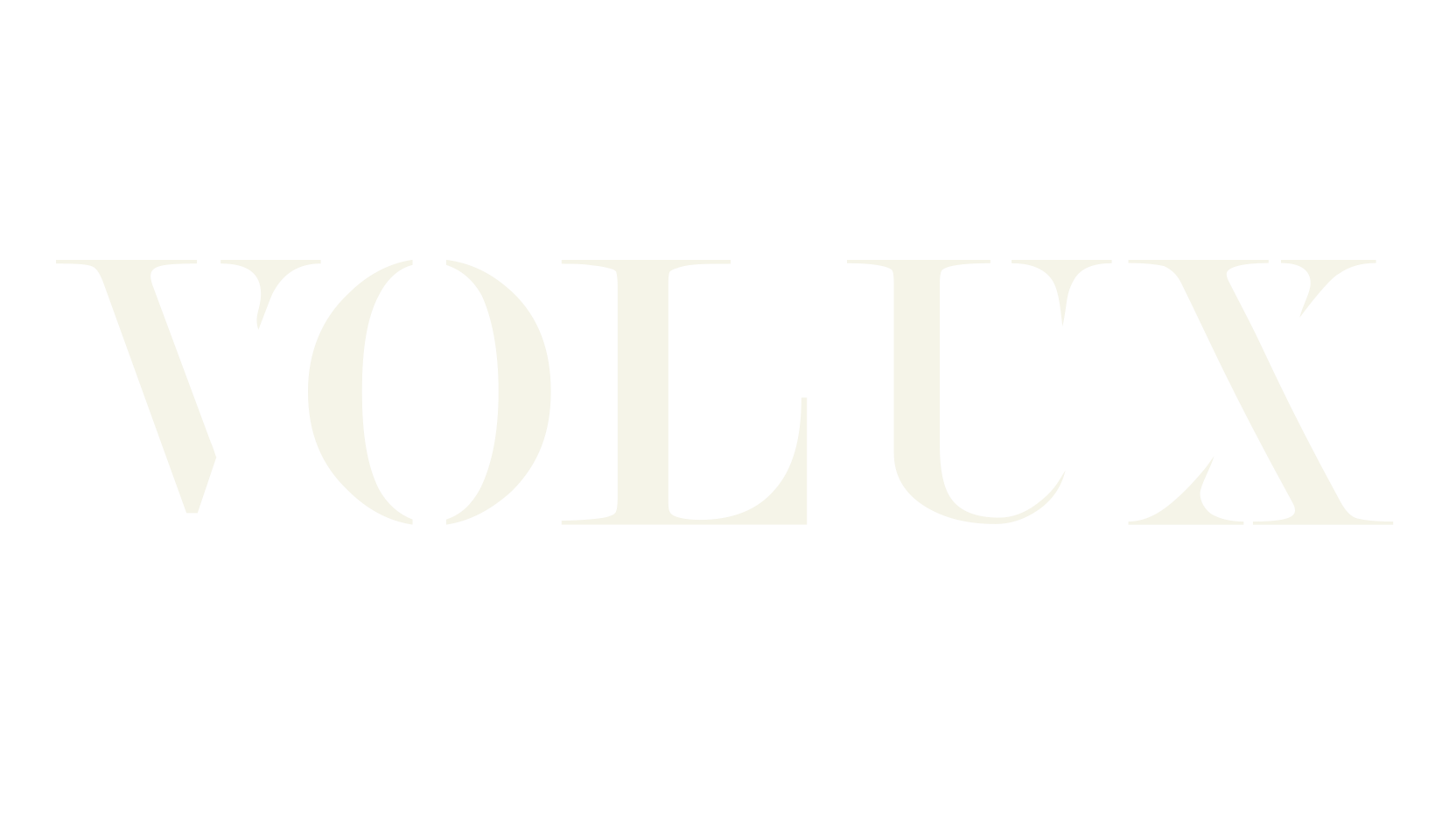 volux, modern font preview