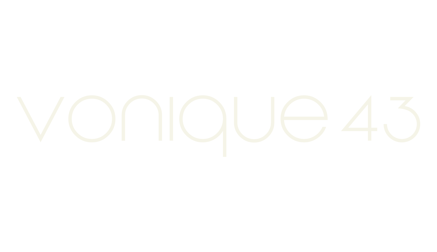 Vonique 43, sans font preview