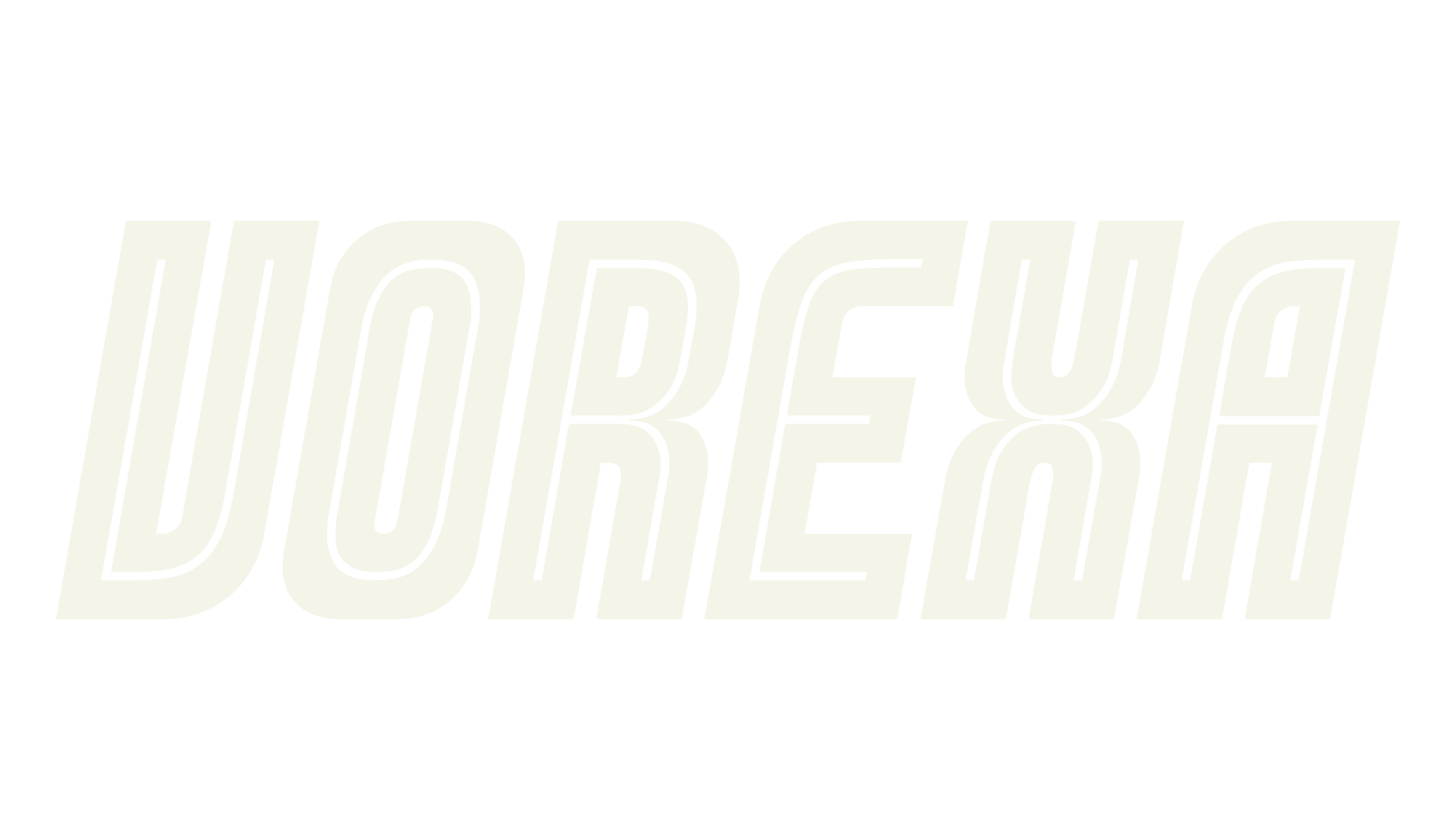 VOREXA, modern font preview