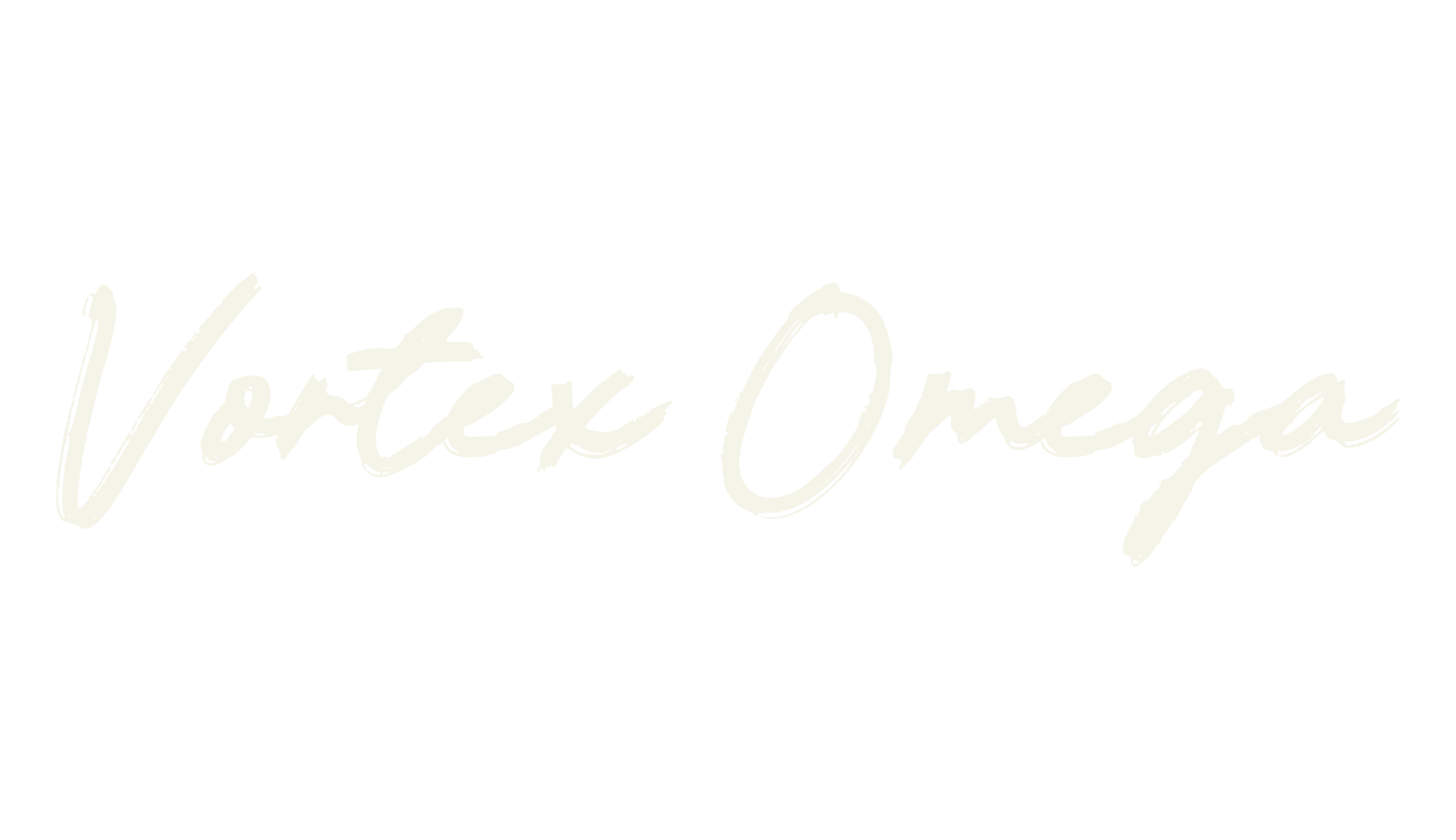 Vortex Omega, script font preview