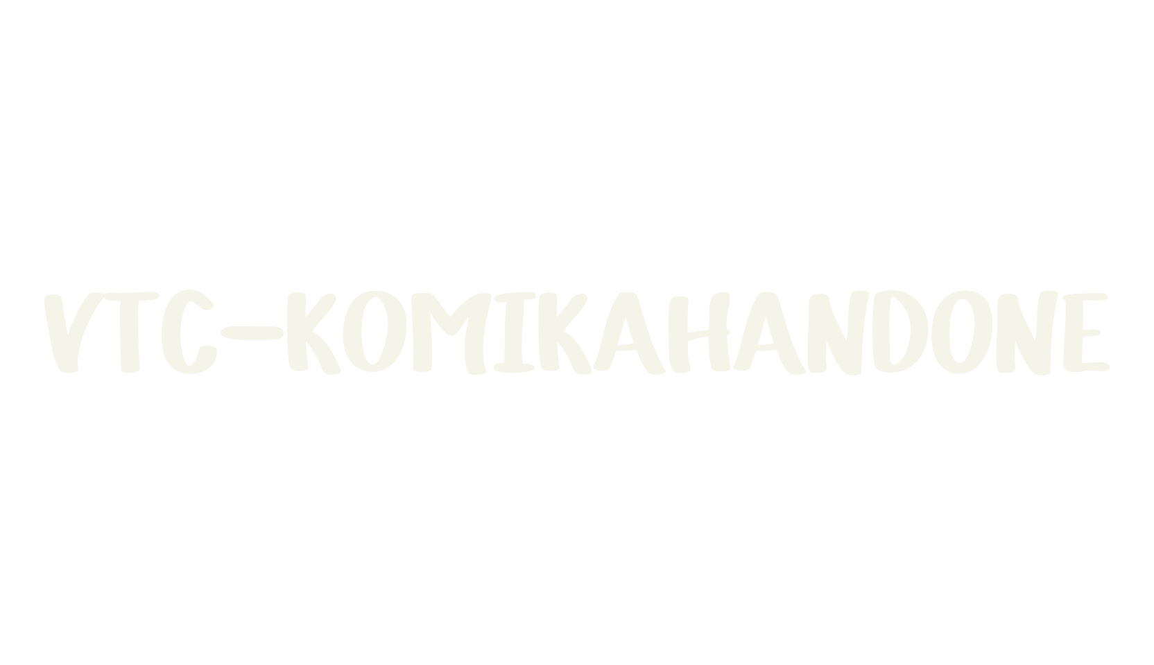 VTC-KomikaHandOne, professional font preview