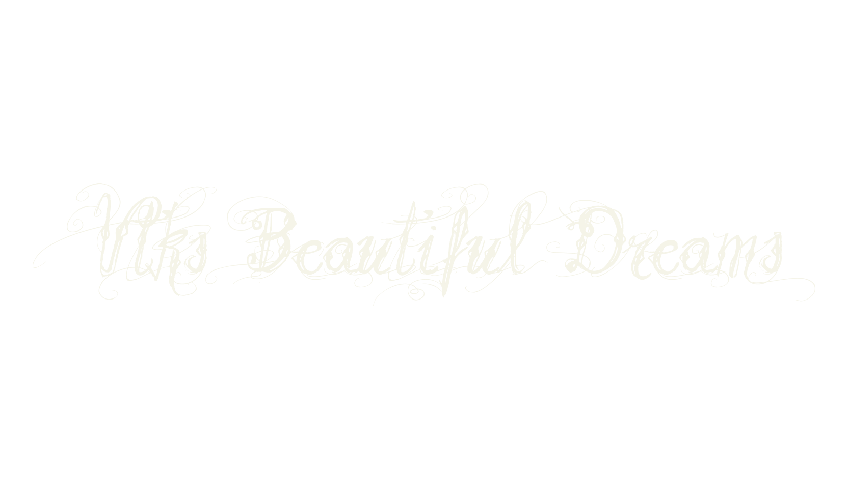 Vtks Beautiful Dreams, display market font preview