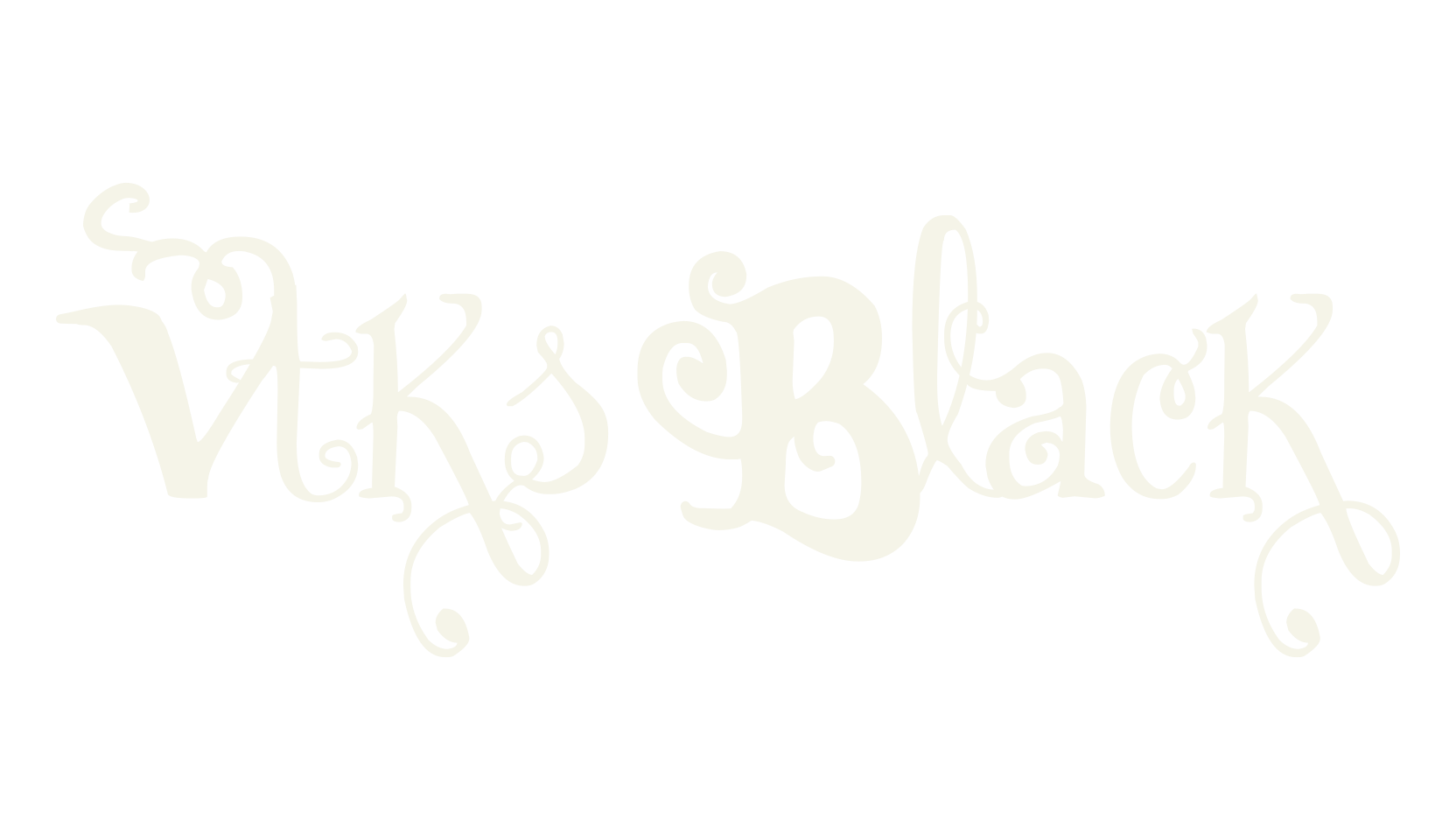 Vtks Black, display market font preview
