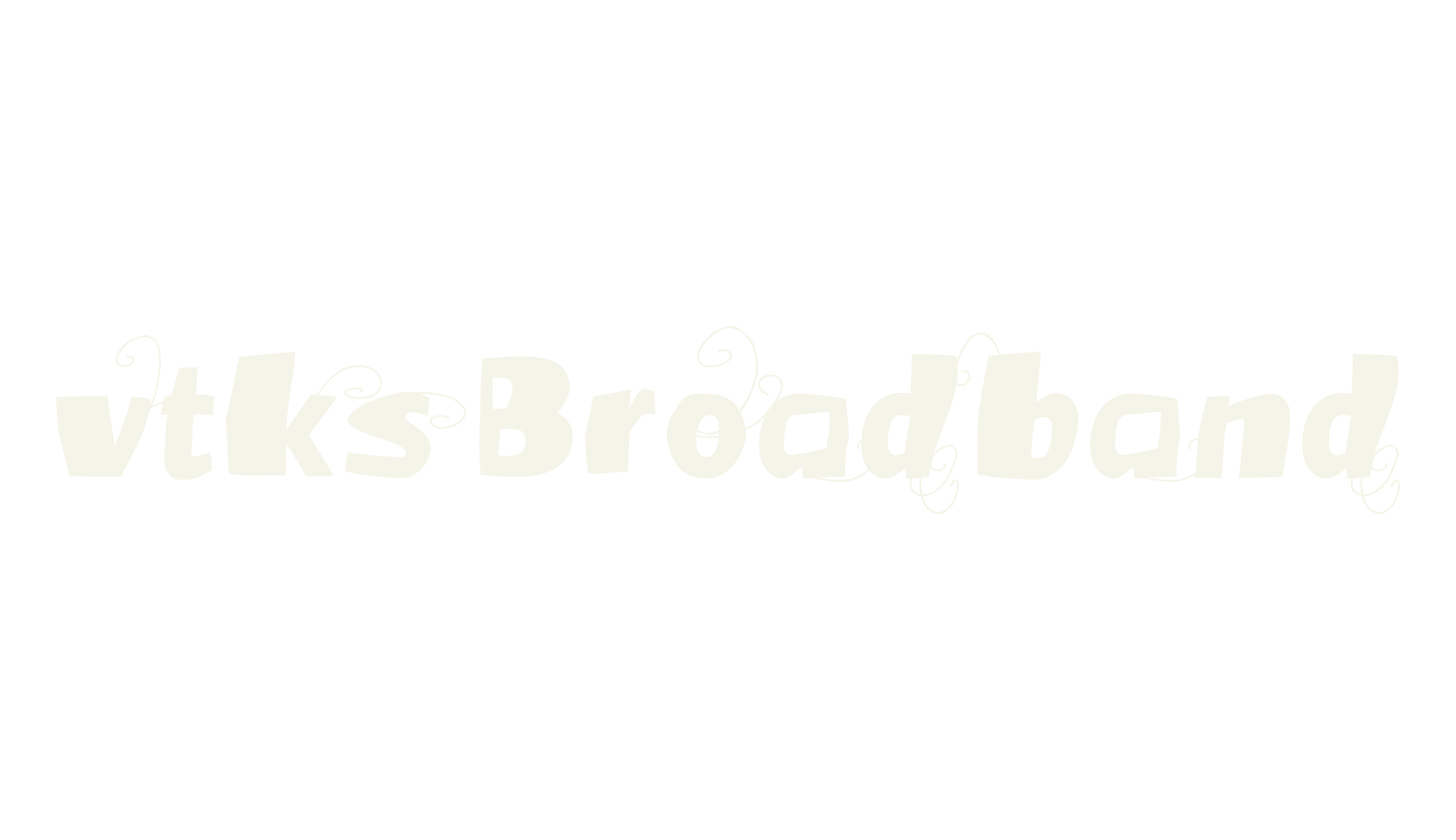 vtks Broadband, display market font preview