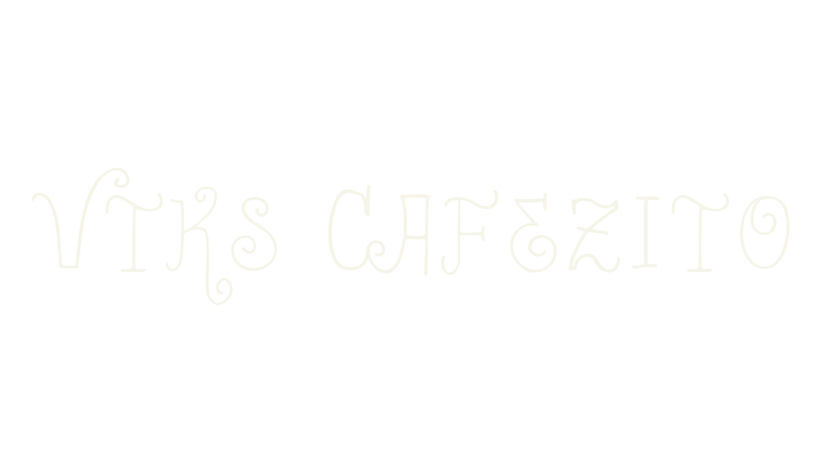 Vtks Cafezito, display market font preview