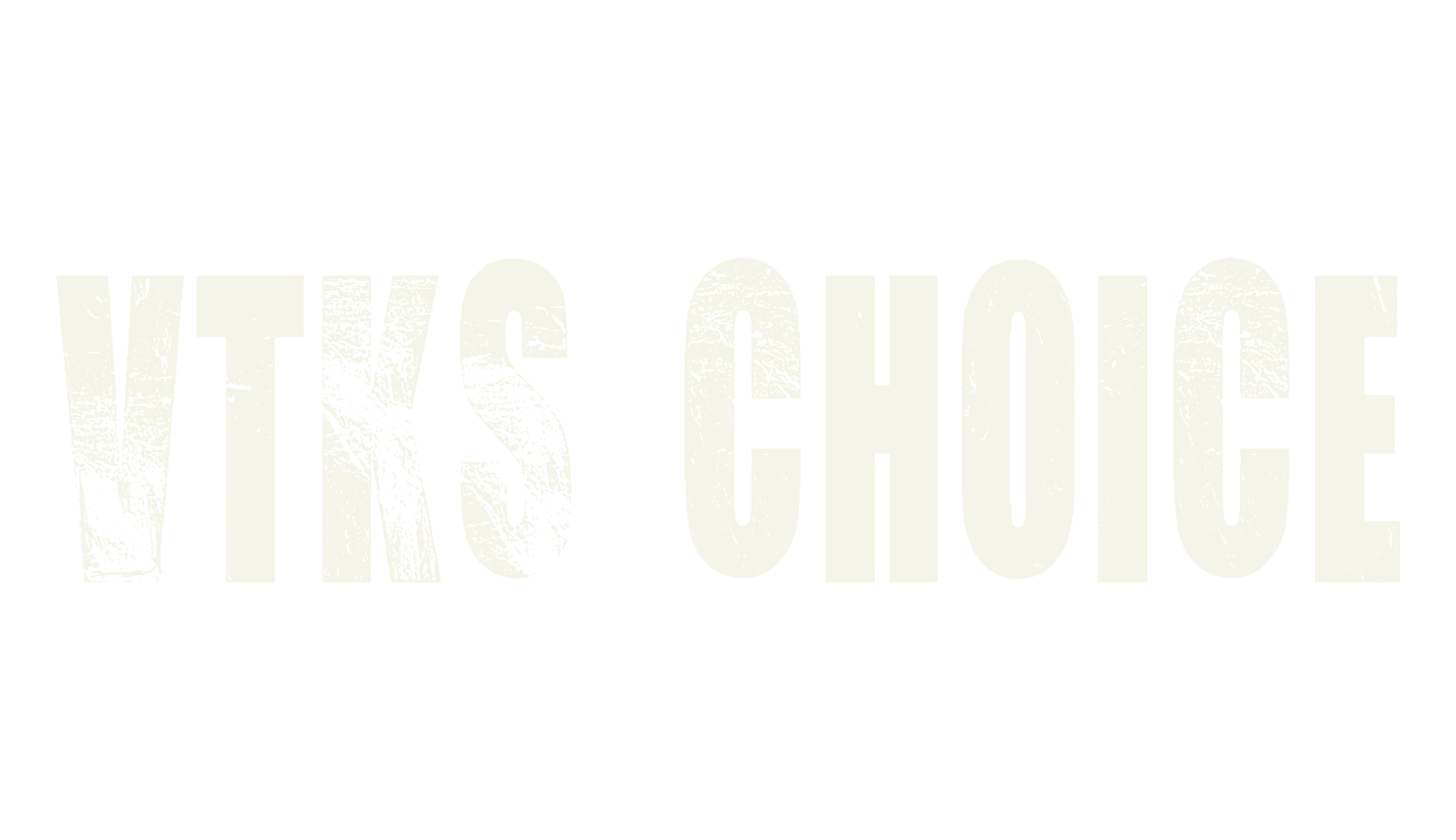 VTKS CHOICE, display market font preview