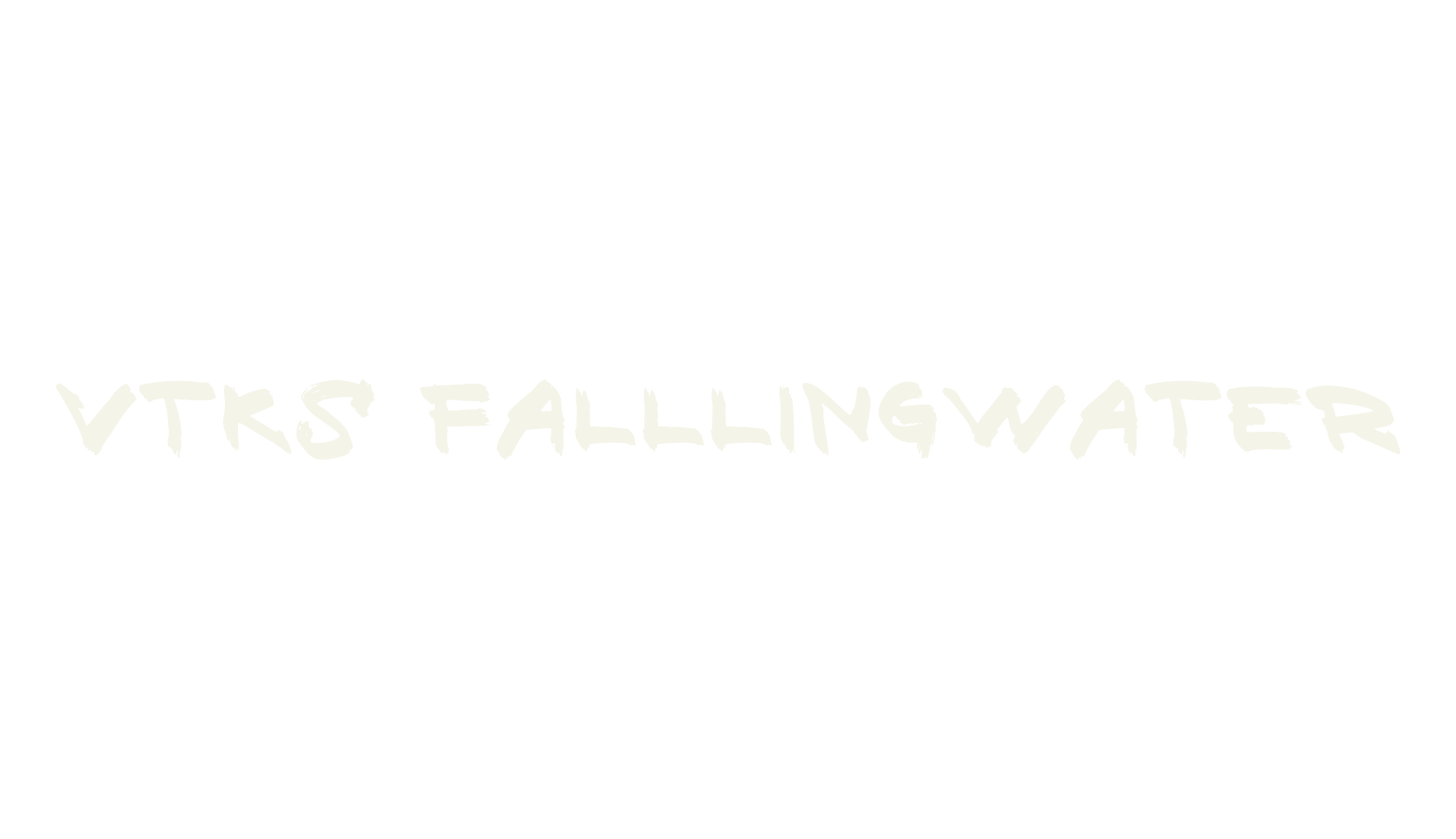vtks falllingwater, fashion script font preview