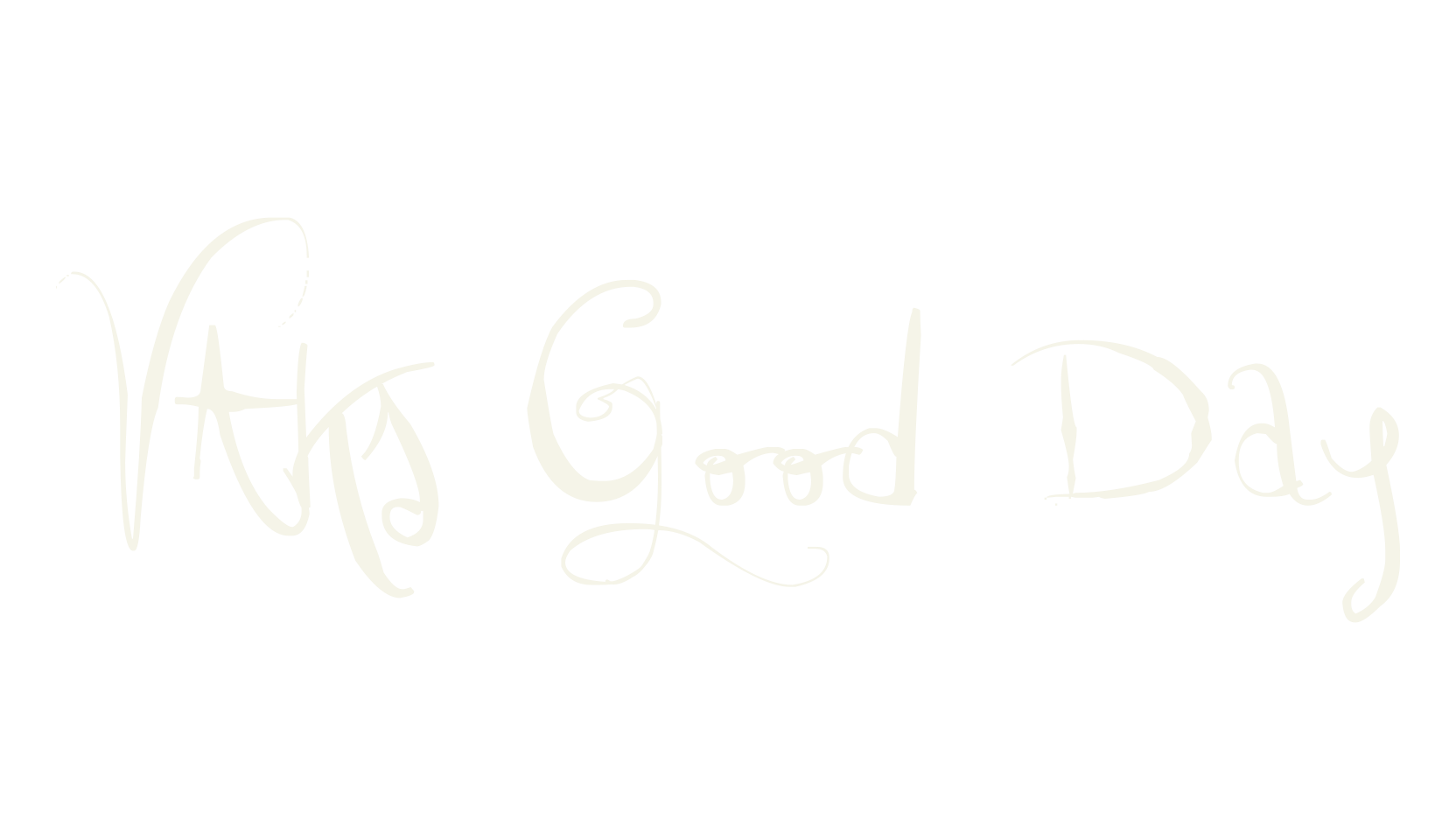 Vtks Good Day, display market font preview