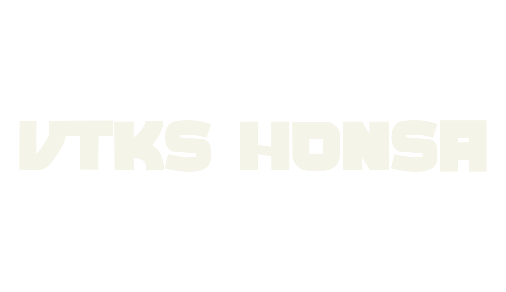 Vtks Honsa, display market font preview
