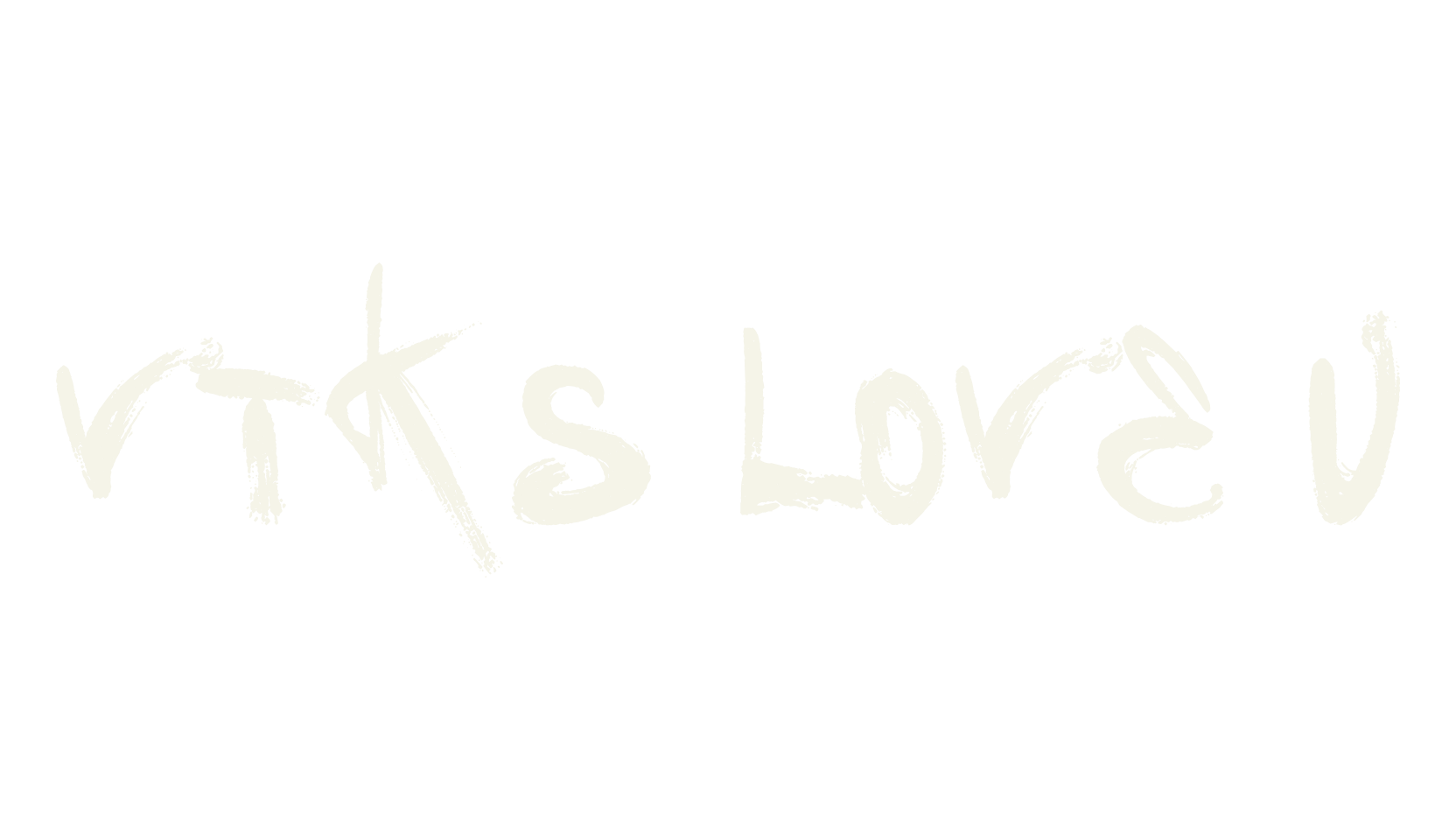 Vtks Love U, display market font preview