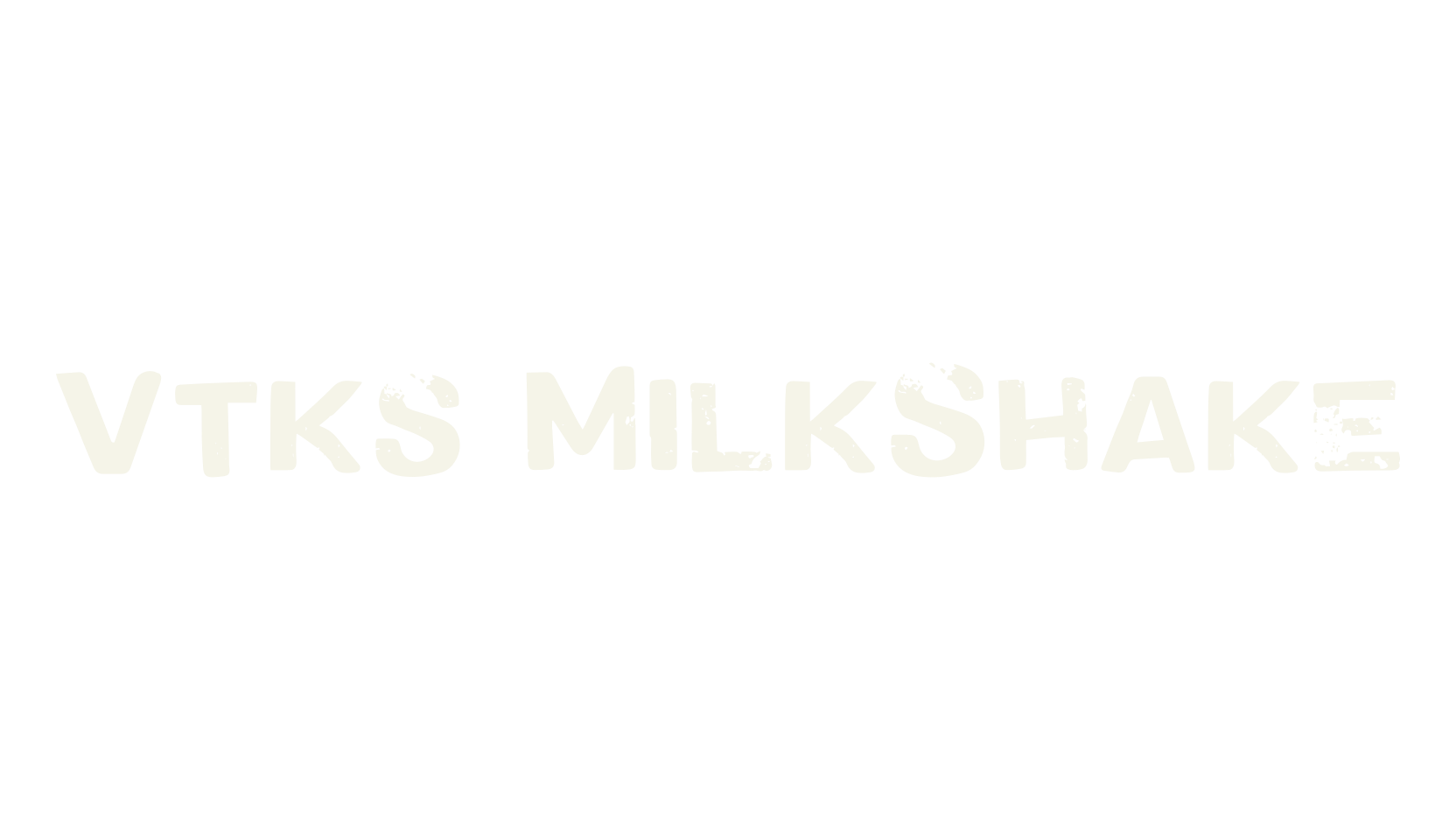 Vtks MilkShake, display market font preview