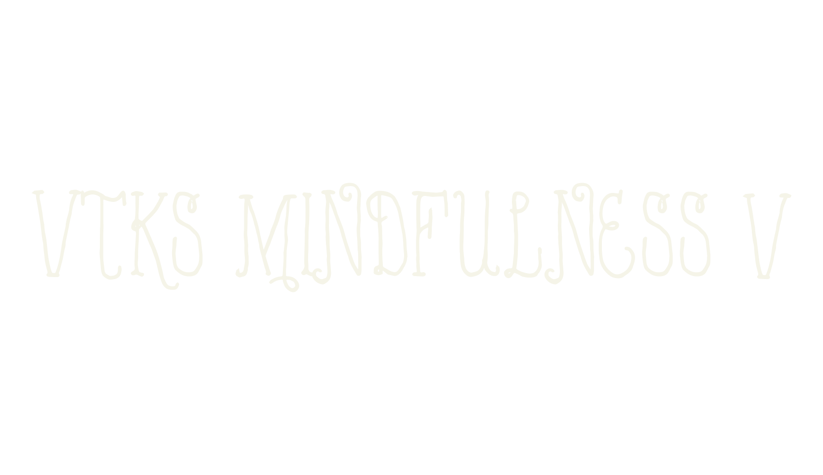 VTKS MINDFULNESS v2, display market font preview