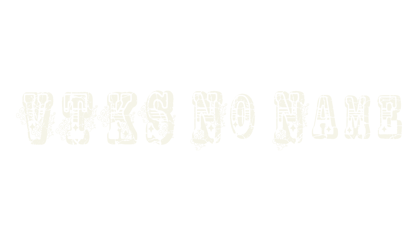 VTKS No Name, display market font preview