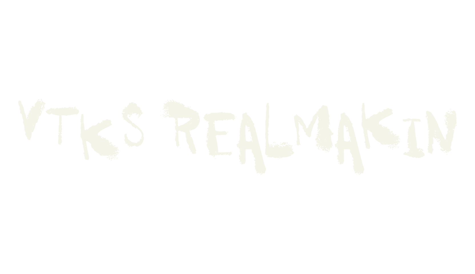 vtks REALMAKIN, handwritten font preview