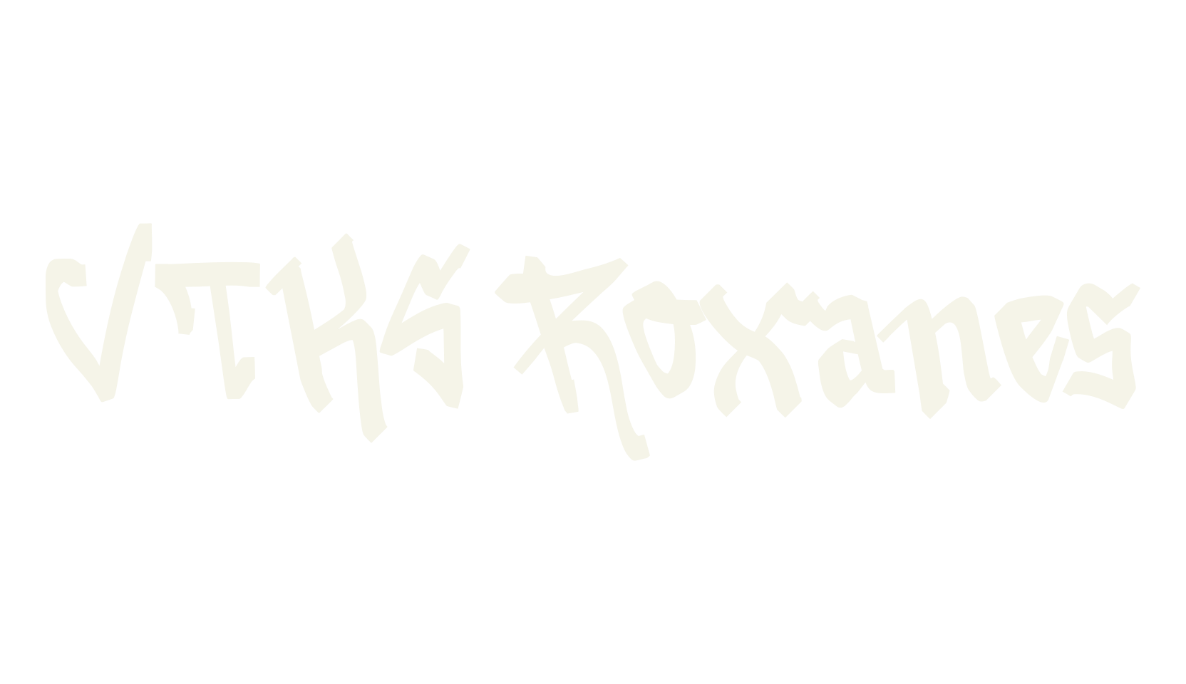 VTKS Roxanes, display market font preview