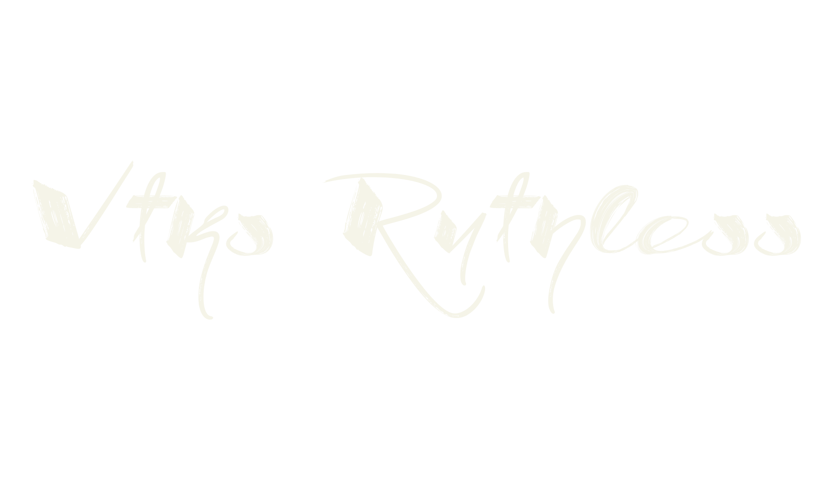 Vtks Ruthless, fashion sign font preview