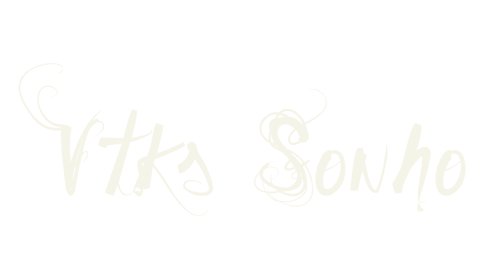 Vtks Sonho, handwritten font preview