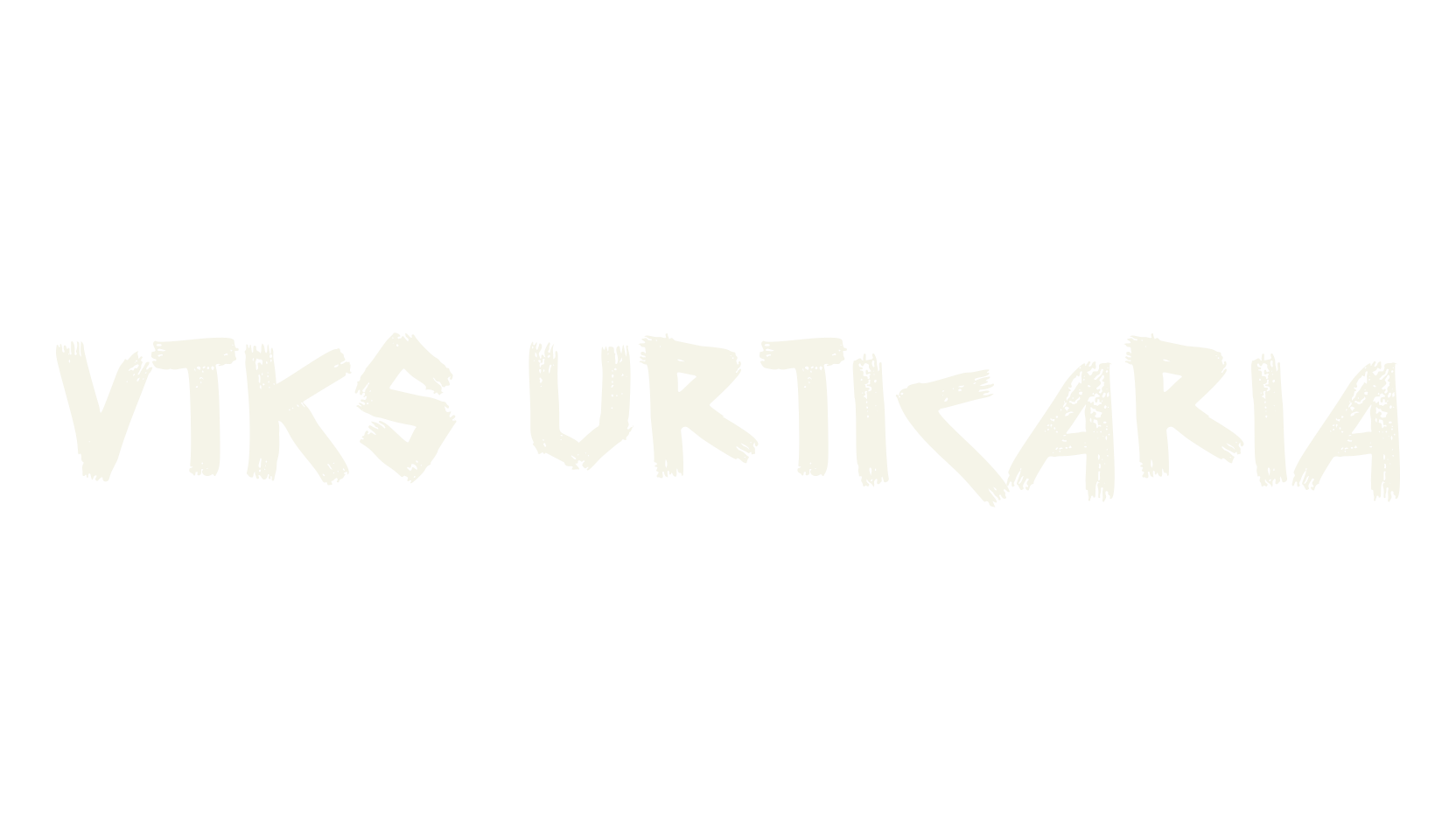 vtks urticaria, display market font preview