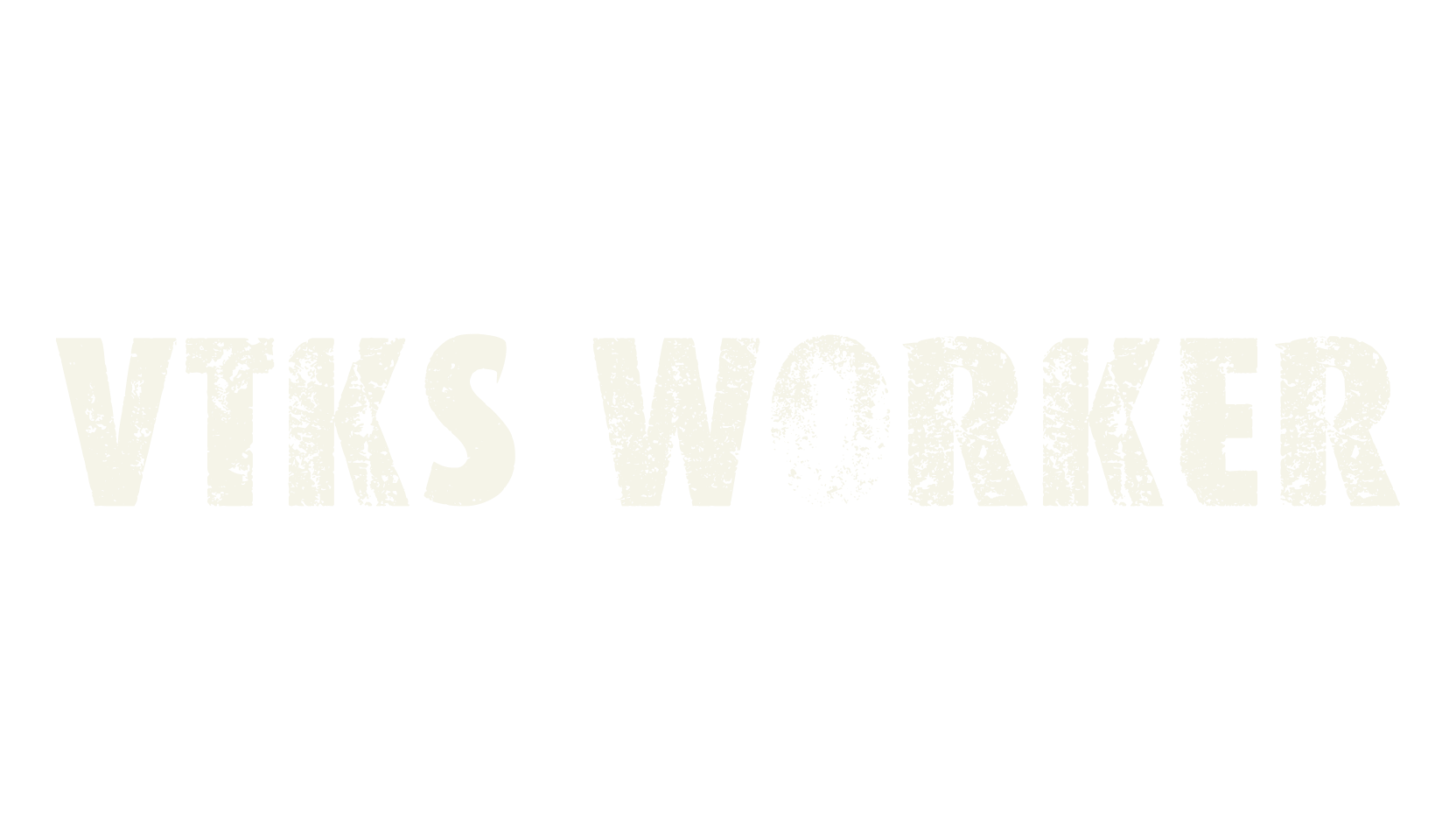 VTKS WORKER, display market font preview