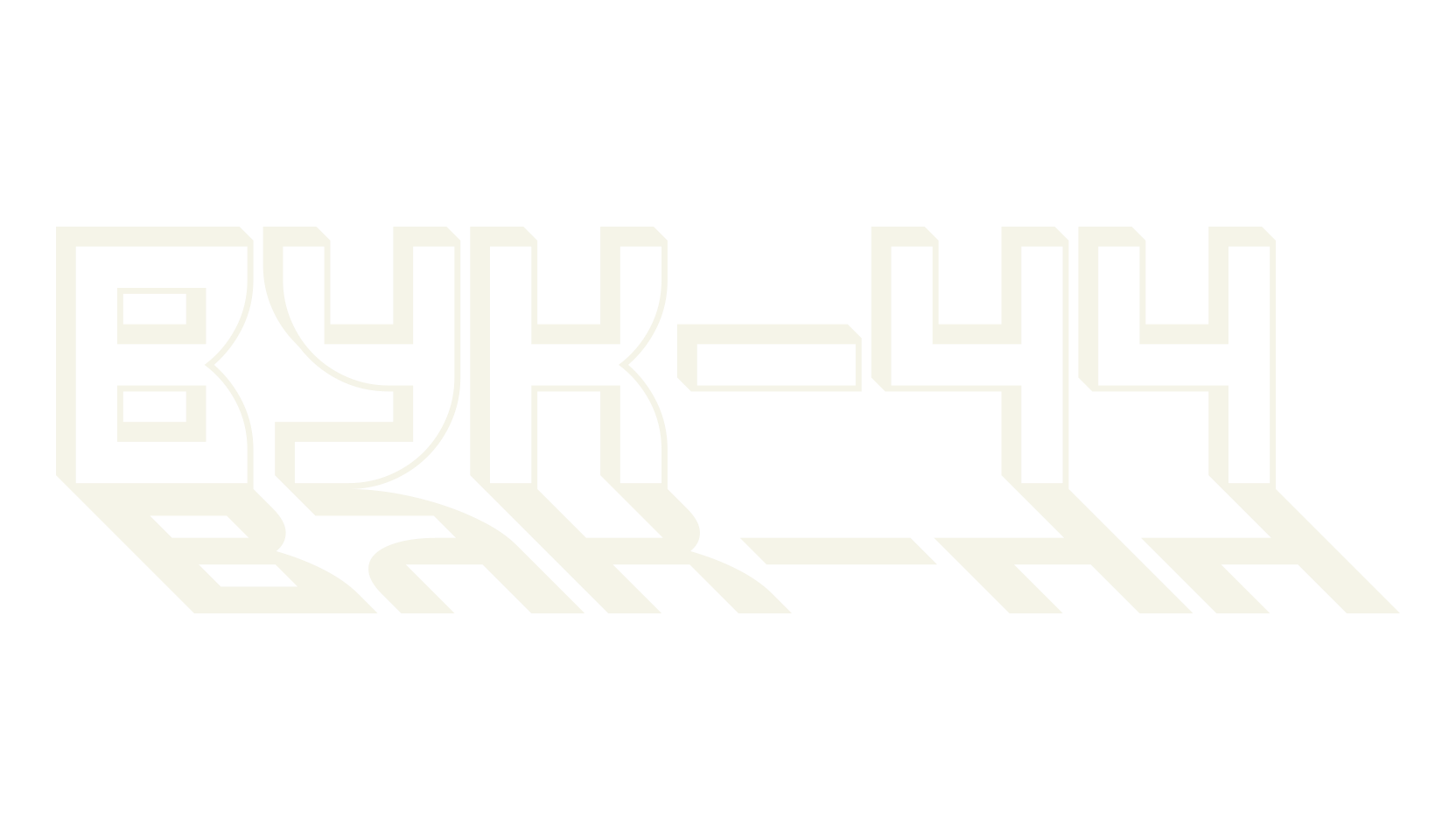VUK-44, display font preview