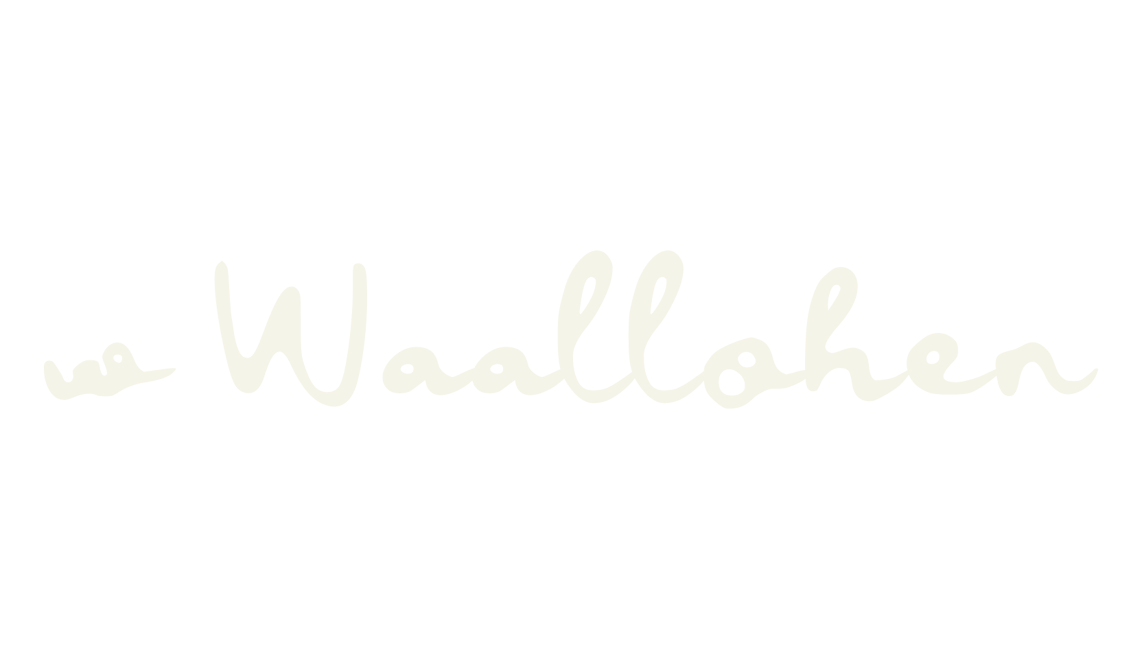 w Waallohen, handwritten font preview