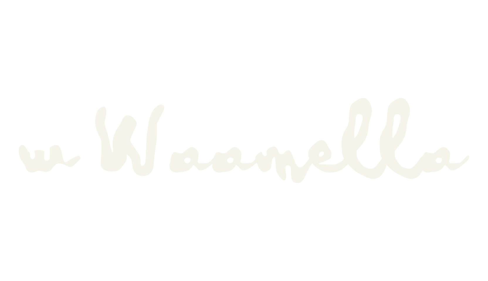 w Waamella, fashion script font preview