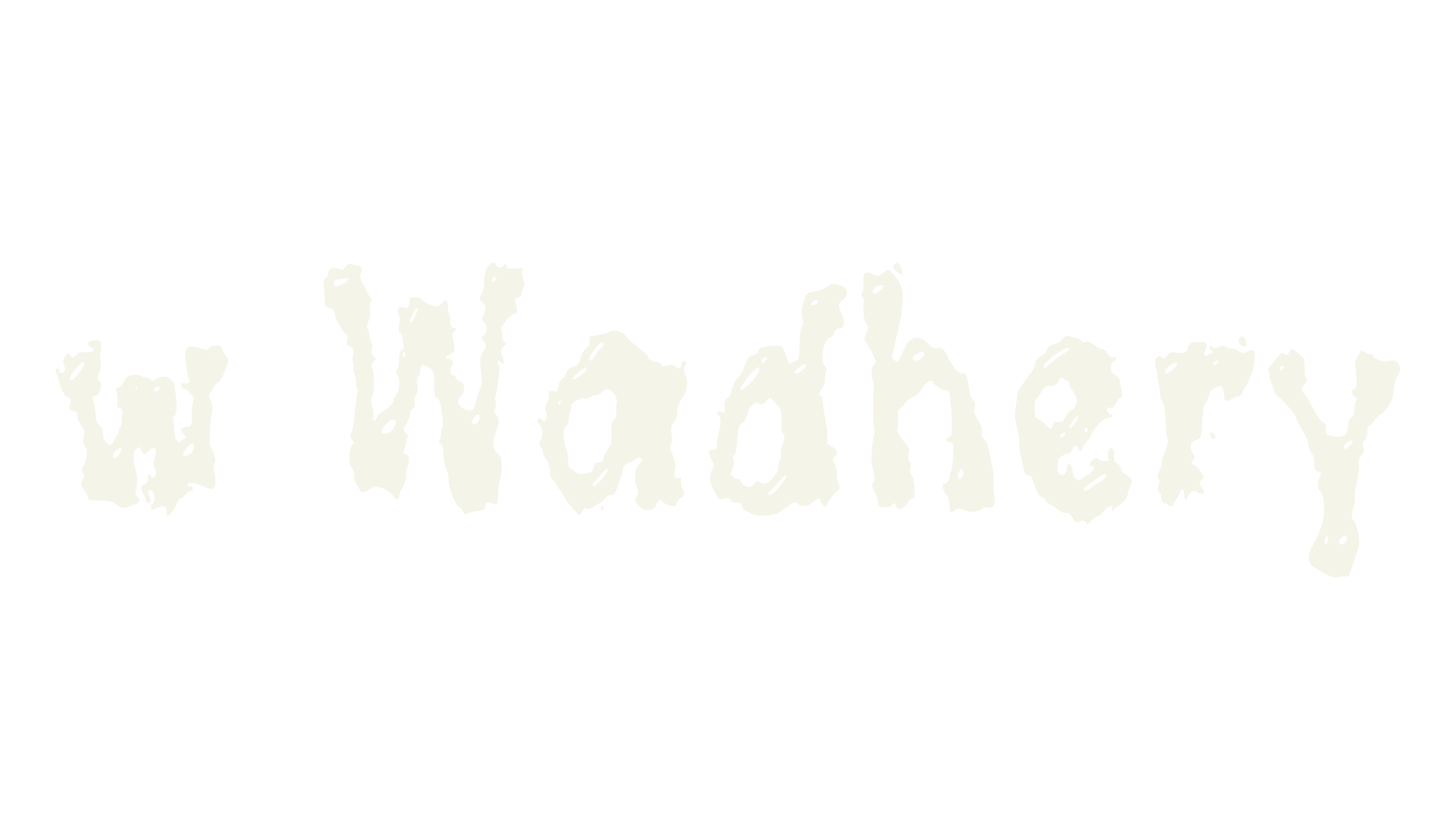 w Wadhery, display market font preview