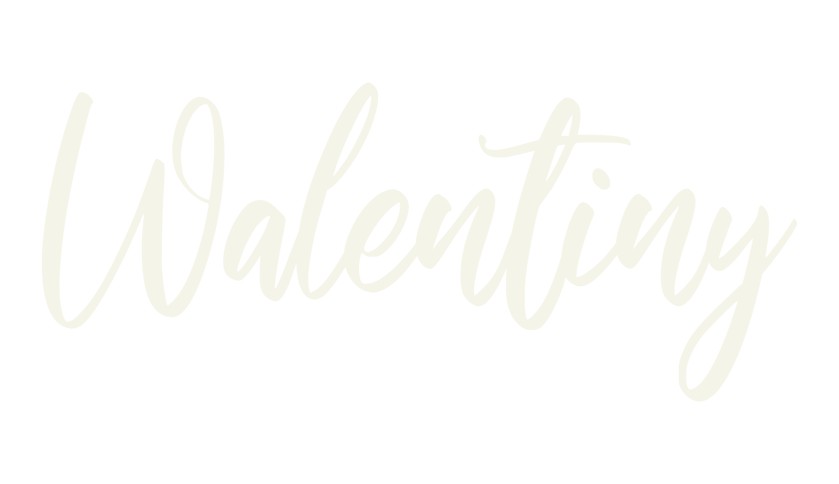 Walentiny, calligraphy font preview