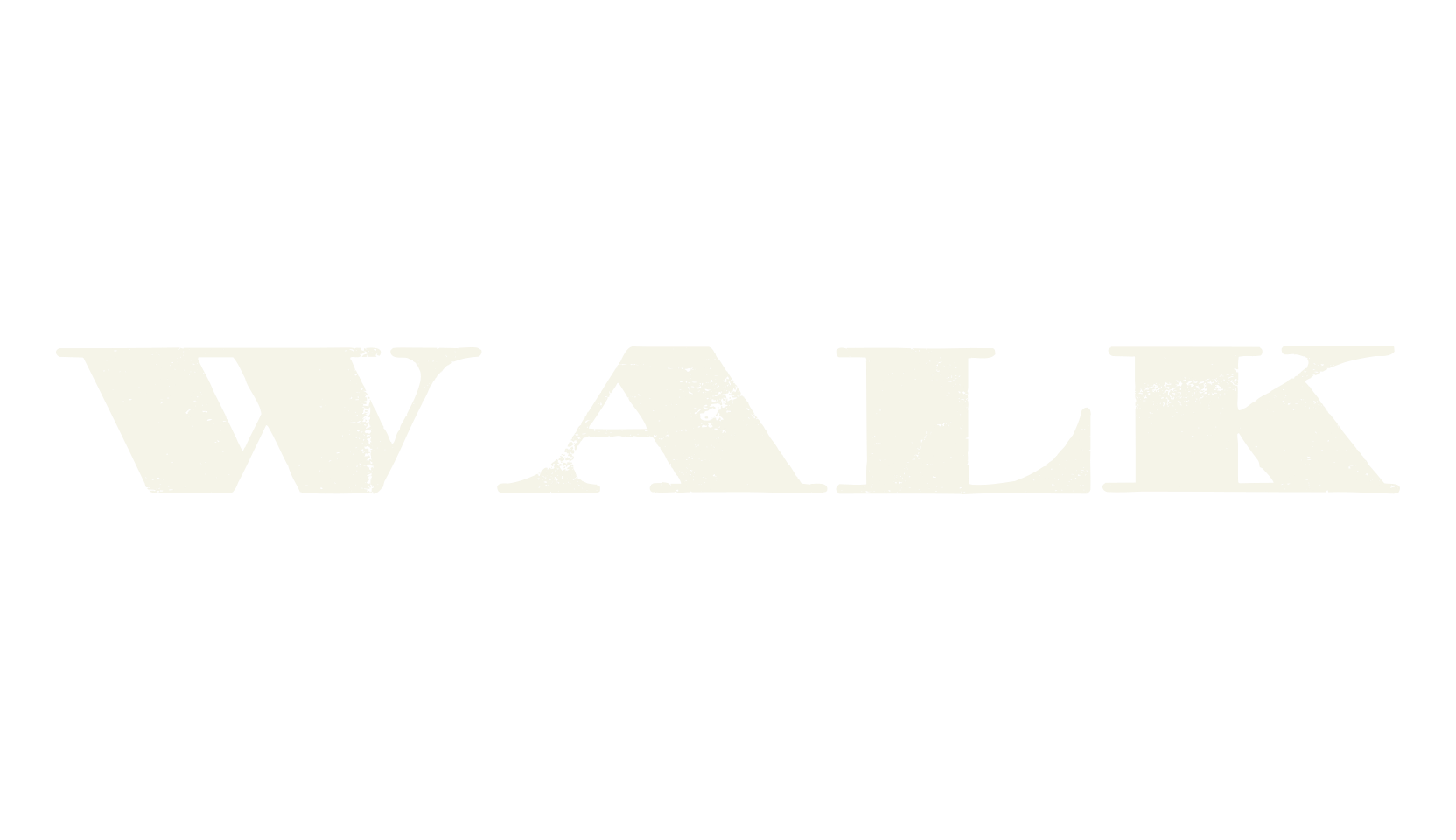 WALK, fashion script font preview