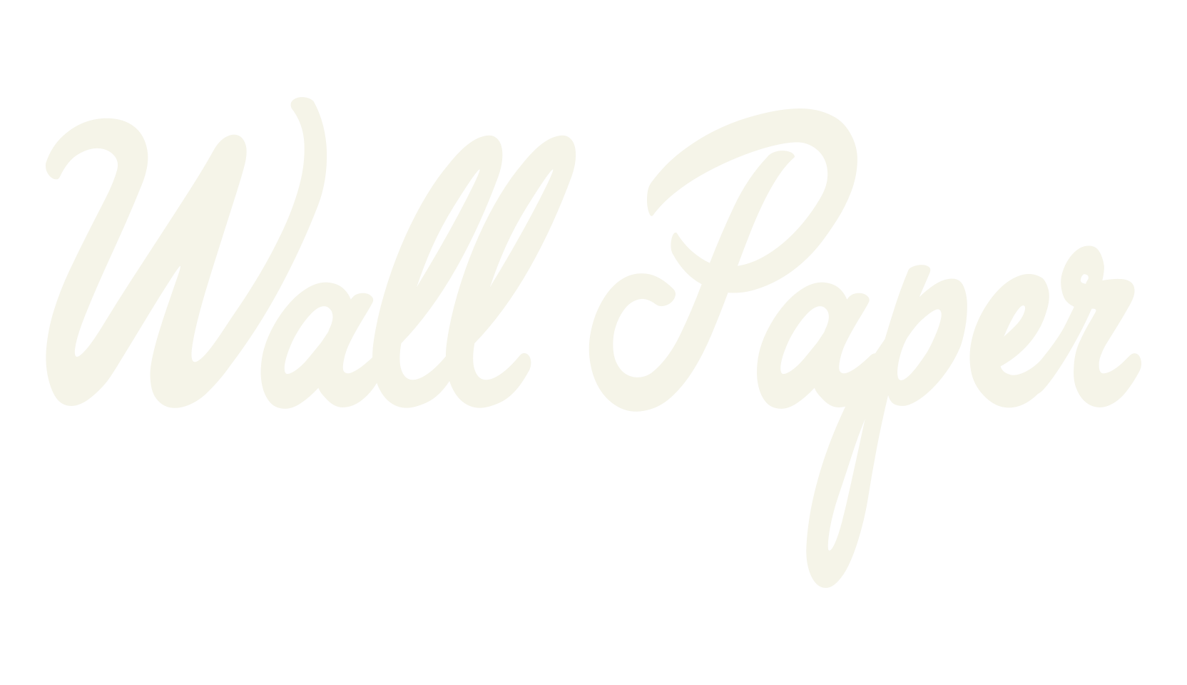 Wall Paper, fashion script font preview