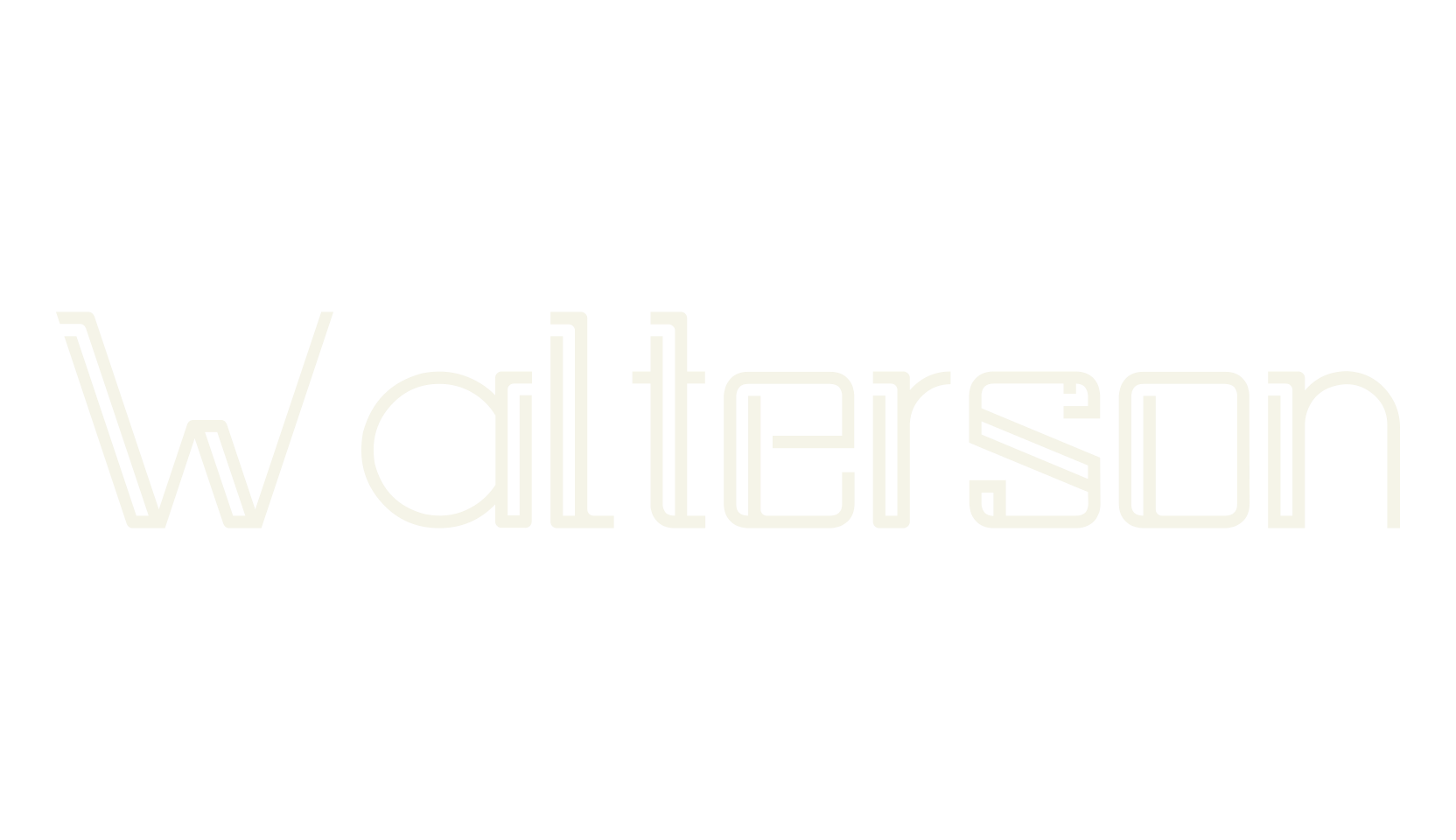 Walterson, display market font preview